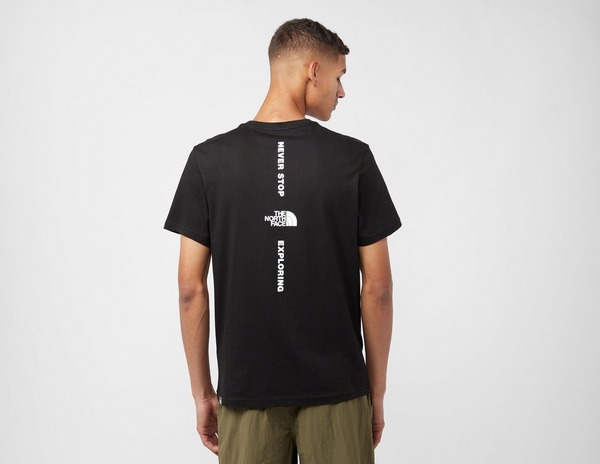 Black The North Face Vertical Never Stop Exploring T-Shirt