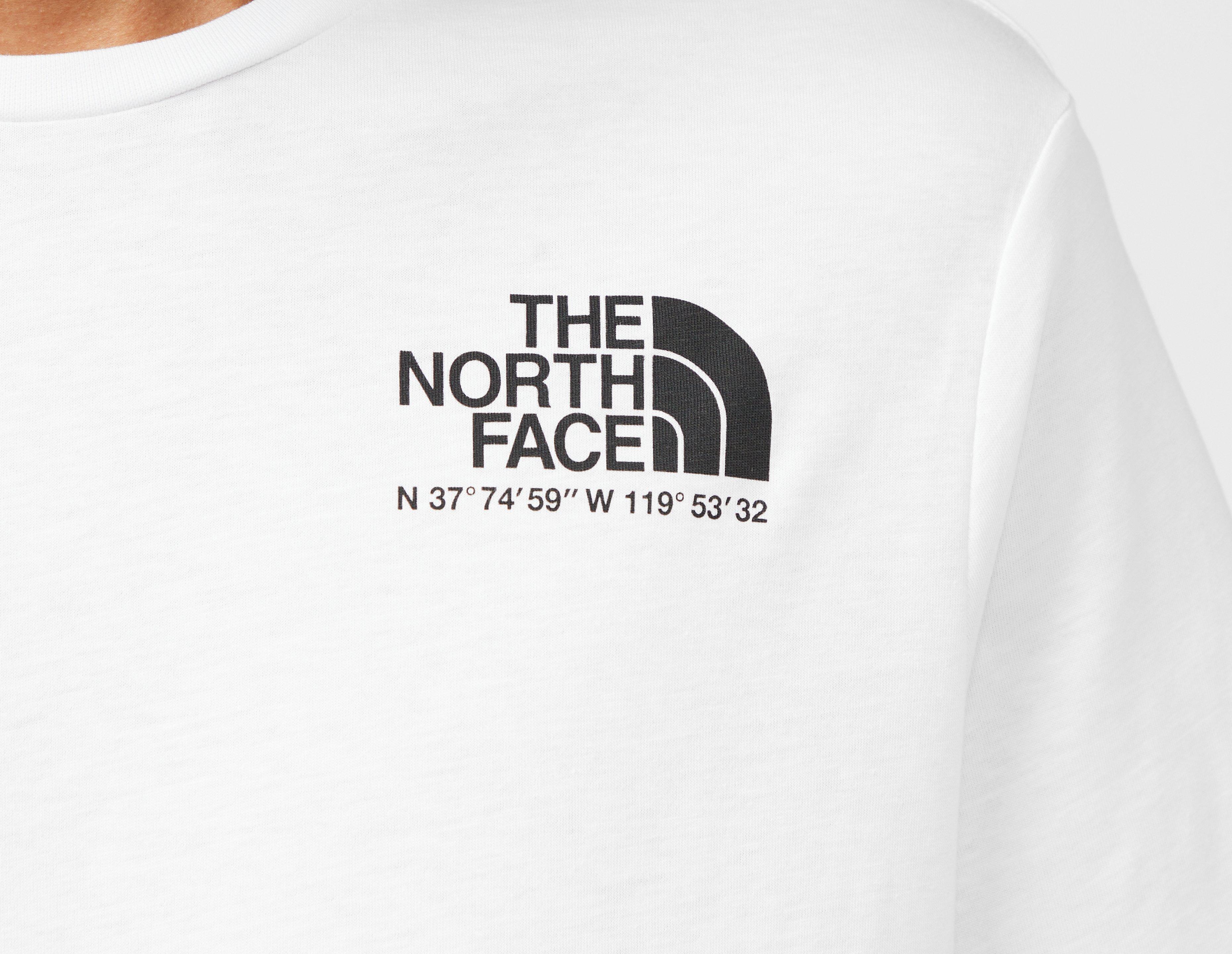 The North Face Coordinates Short Sleeve T-shirt Mens Bold Black