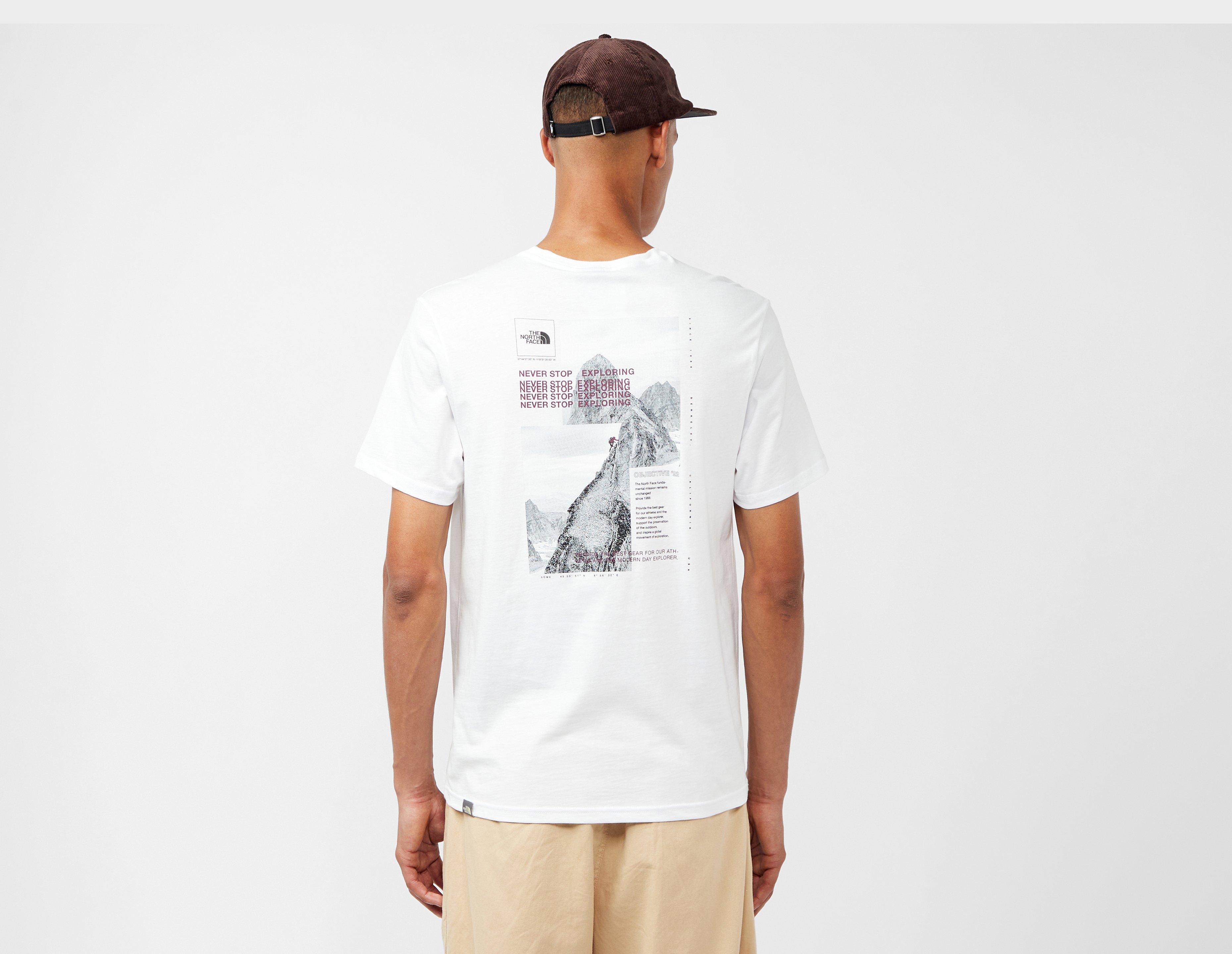 North face cheap white t shirt