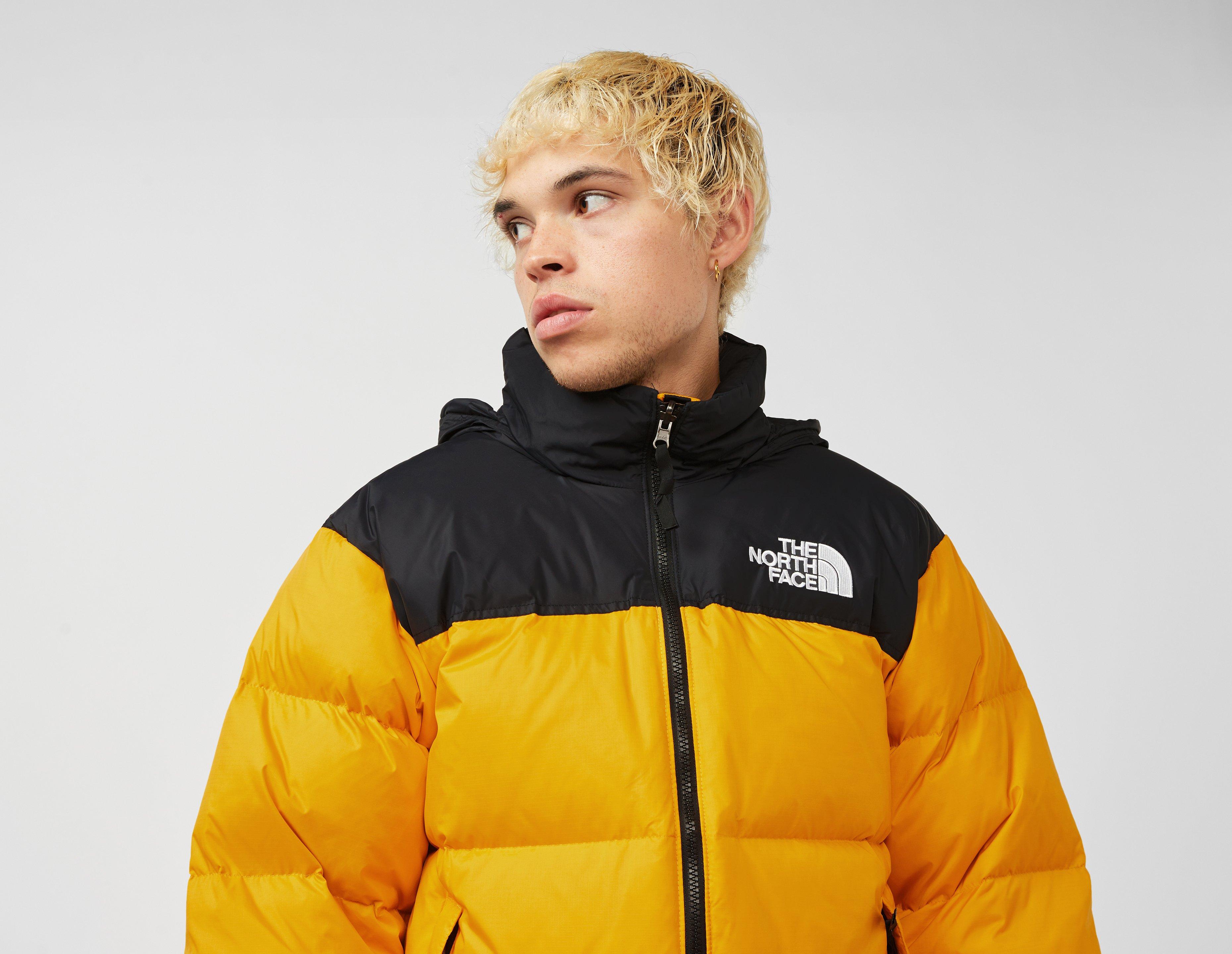 North face 1996 sales retro nuptse jacket yellow