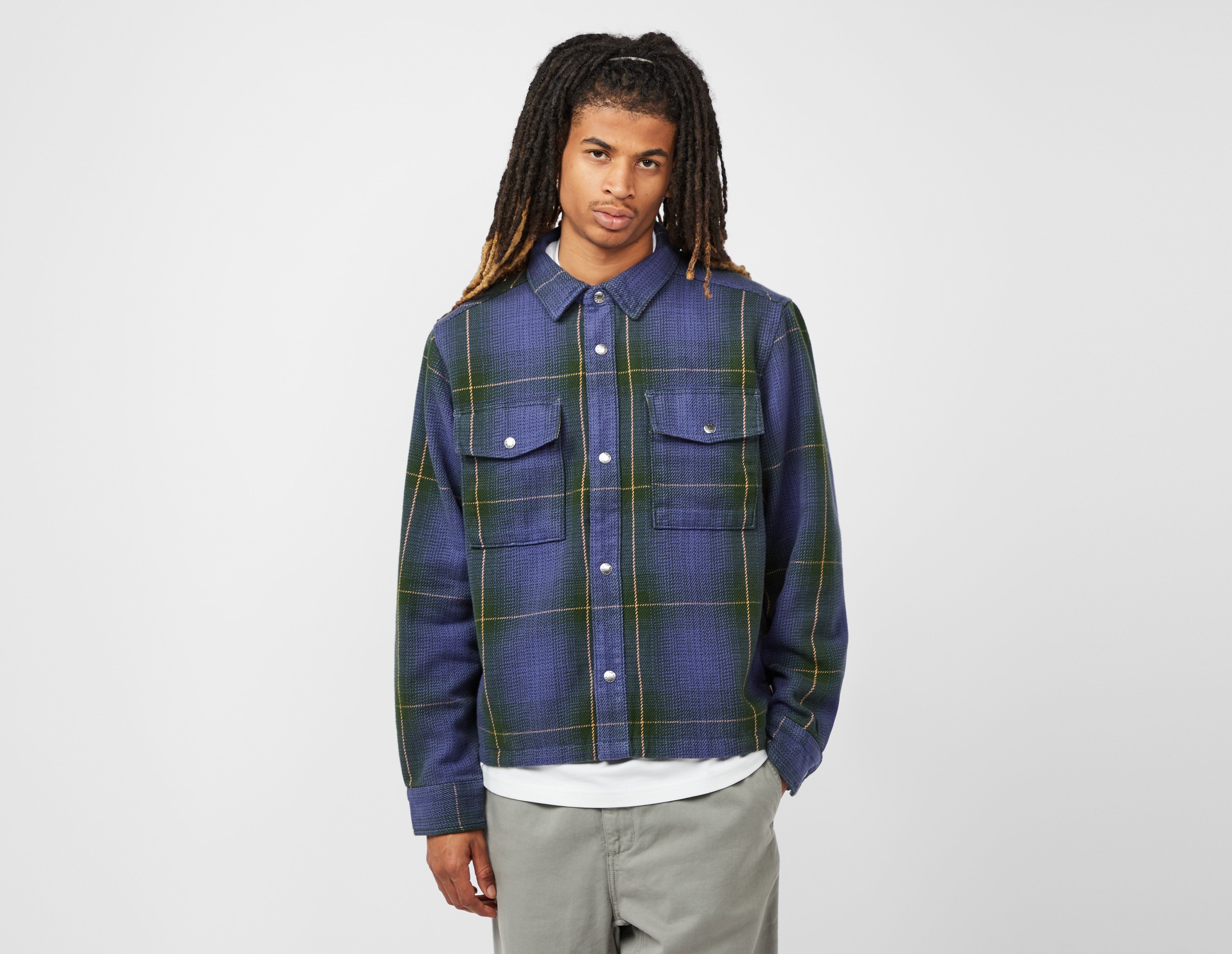 Blue The North Face Valley Utility Shirt Jacket | size?