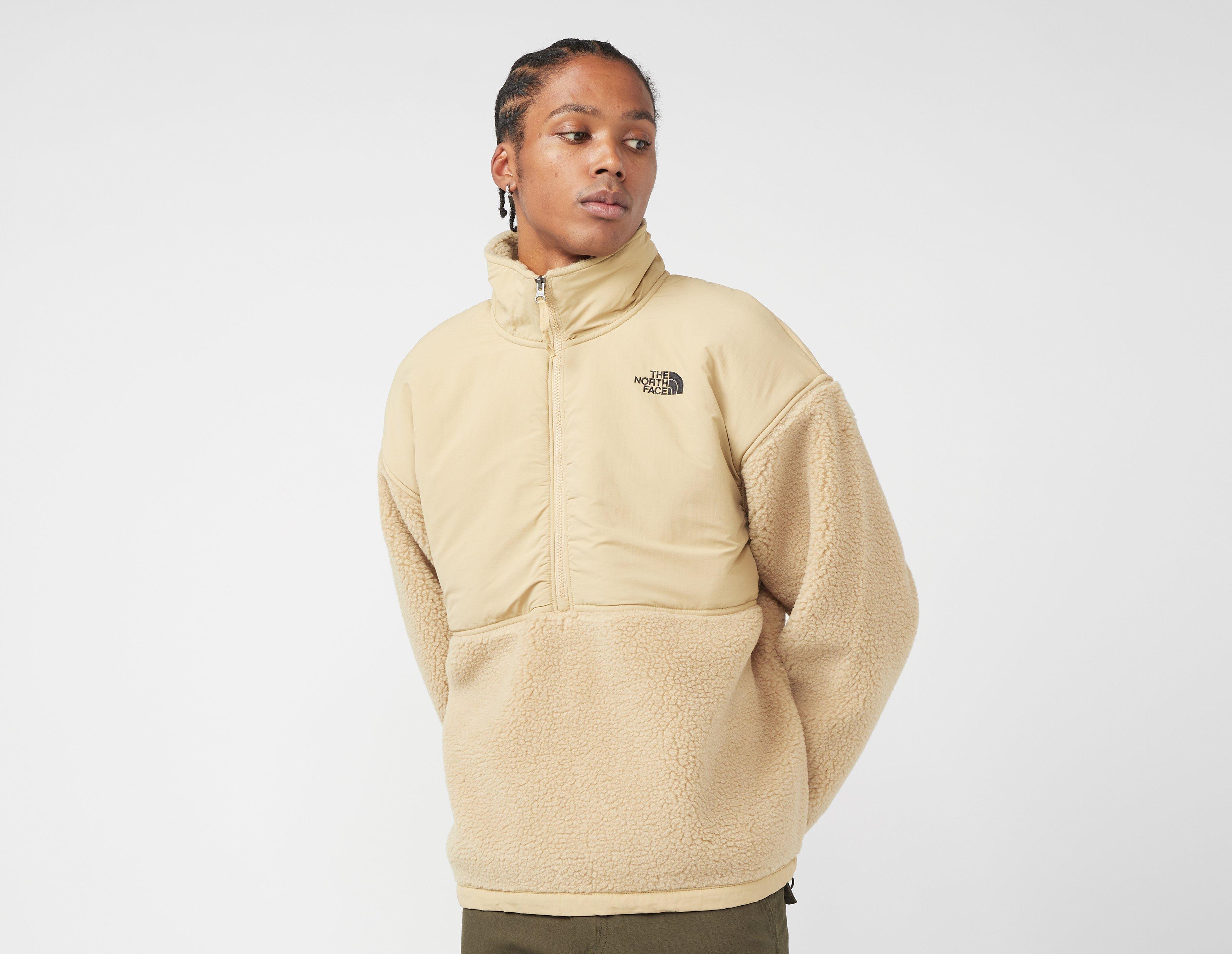 The North Face Platte High Pile Fleece 1/4 Zip Beige