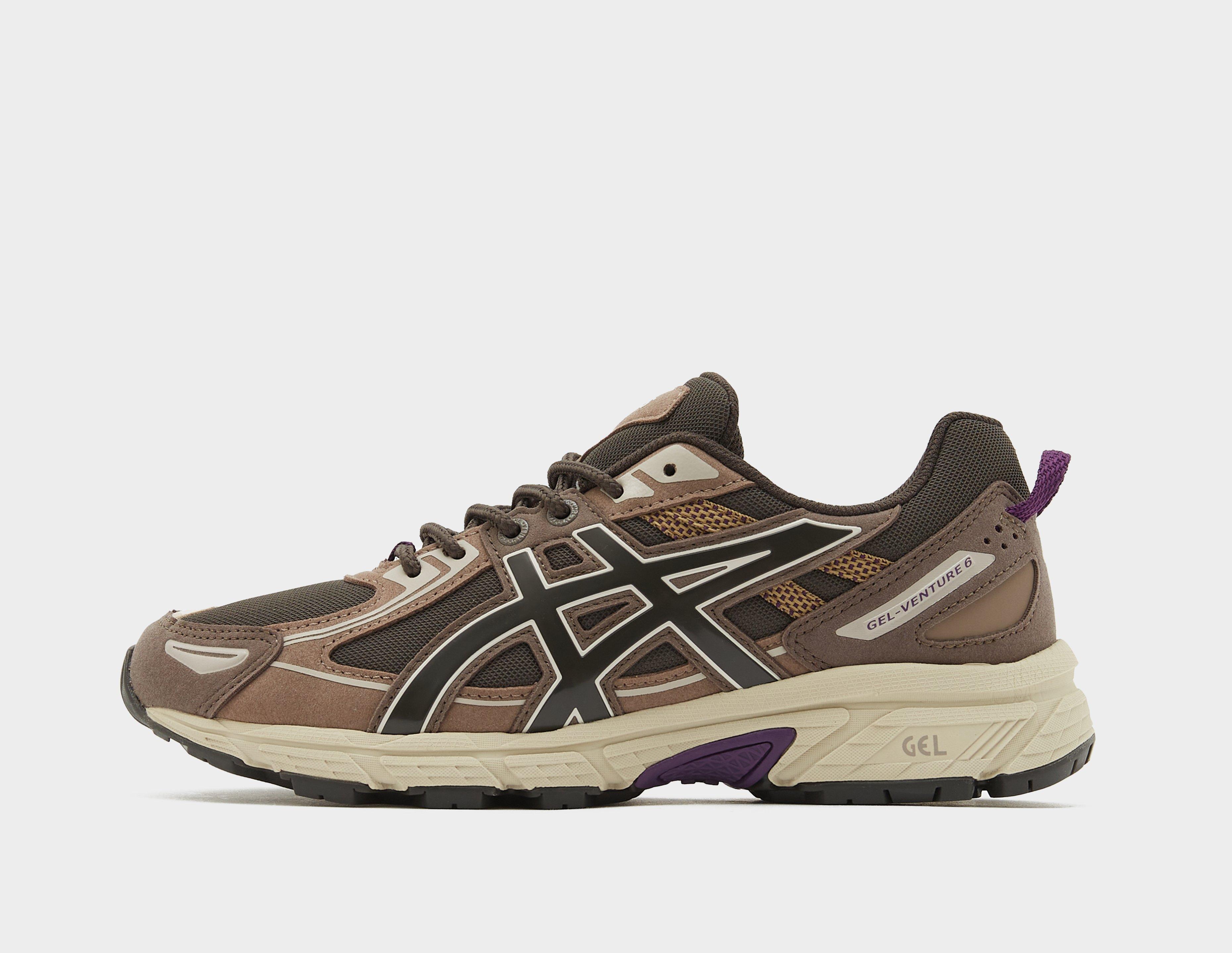 Brown asics outlet shoes