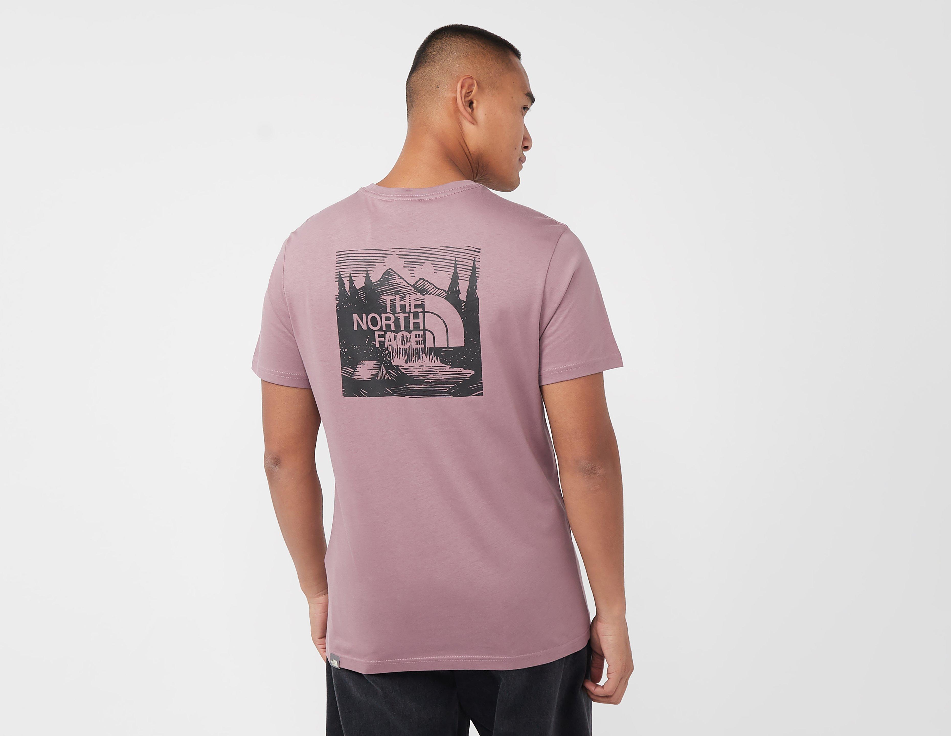 The north face pink deals t shirt