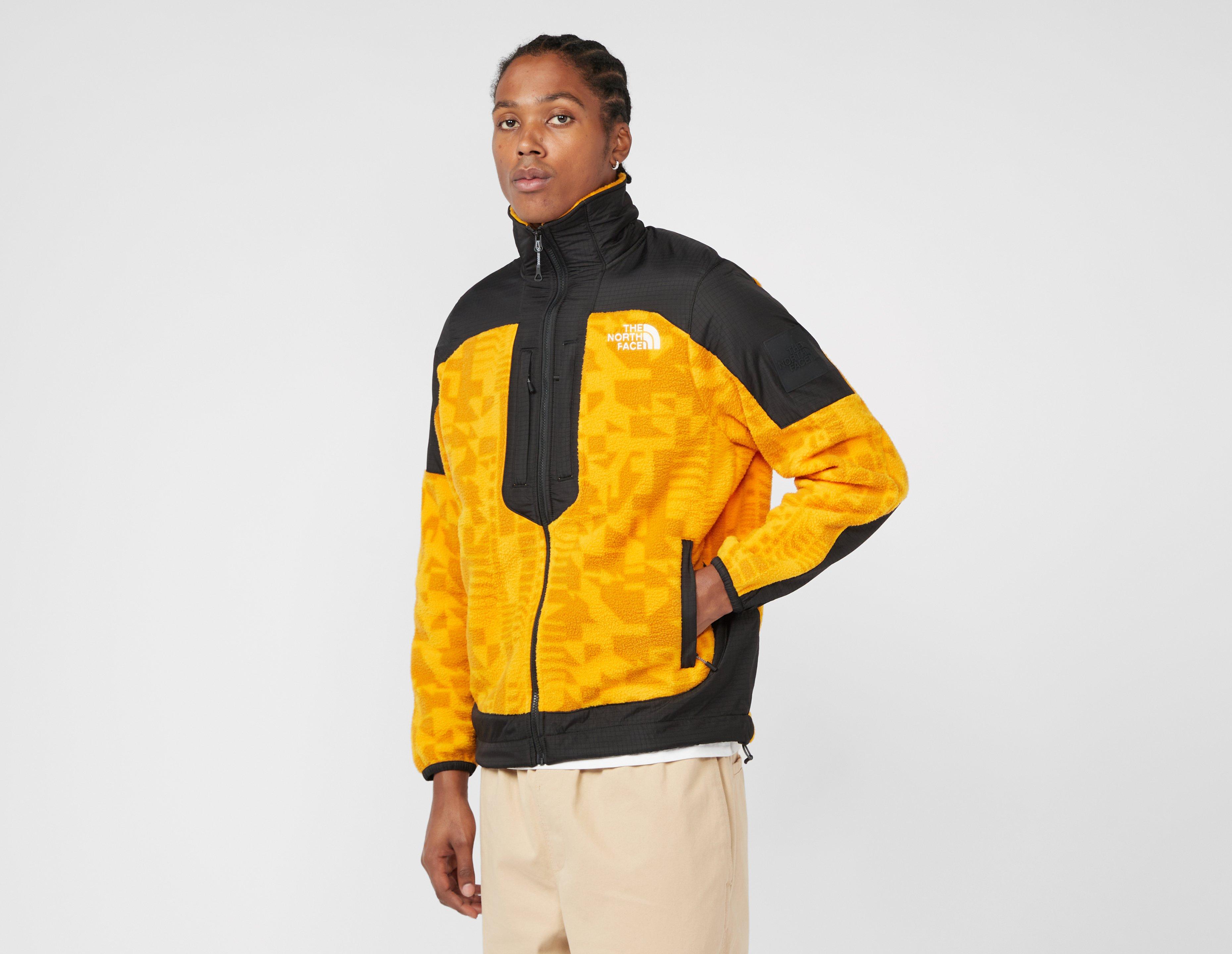 North face cheap black yellow jacket