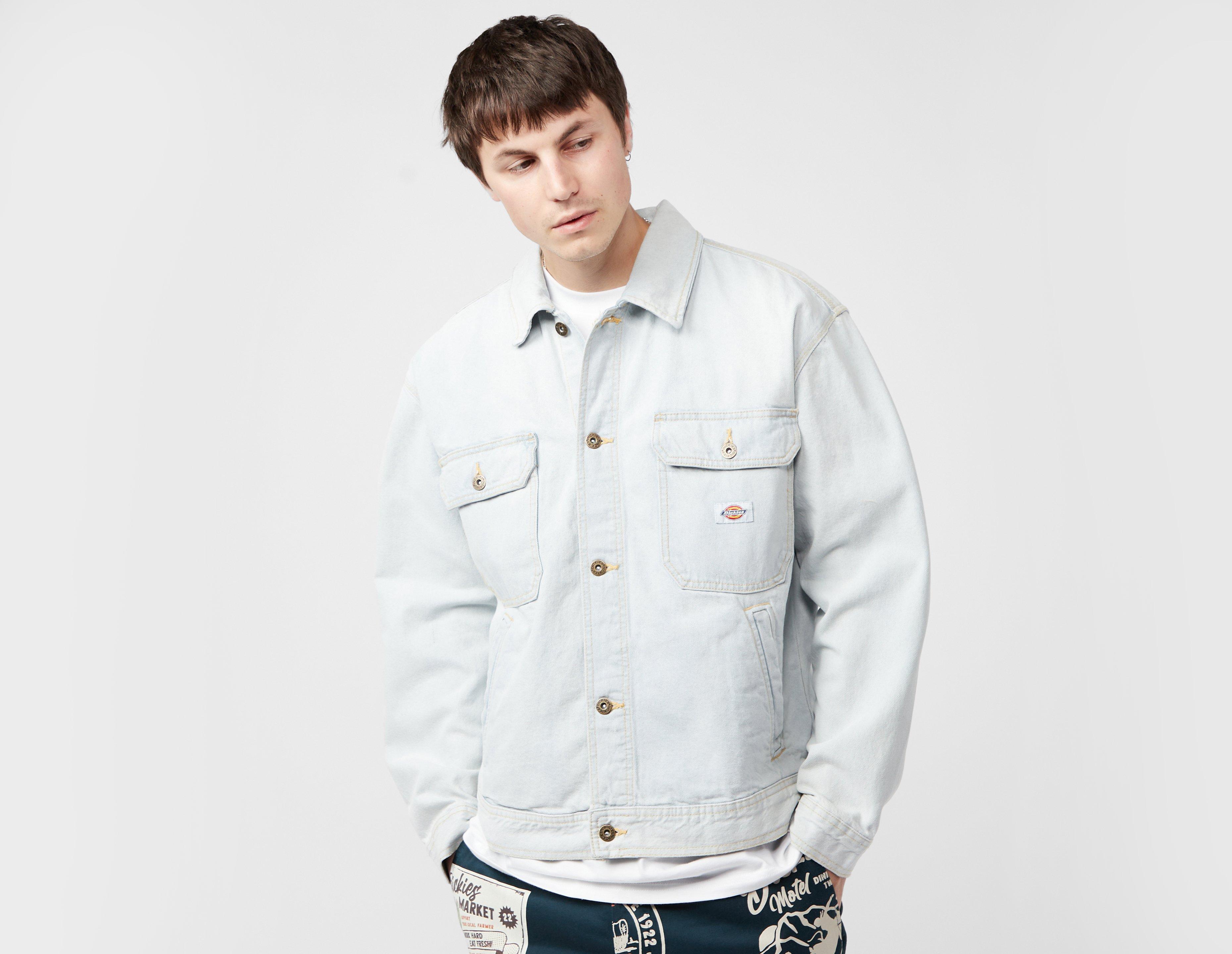 Dickies white 2025 denim jacket