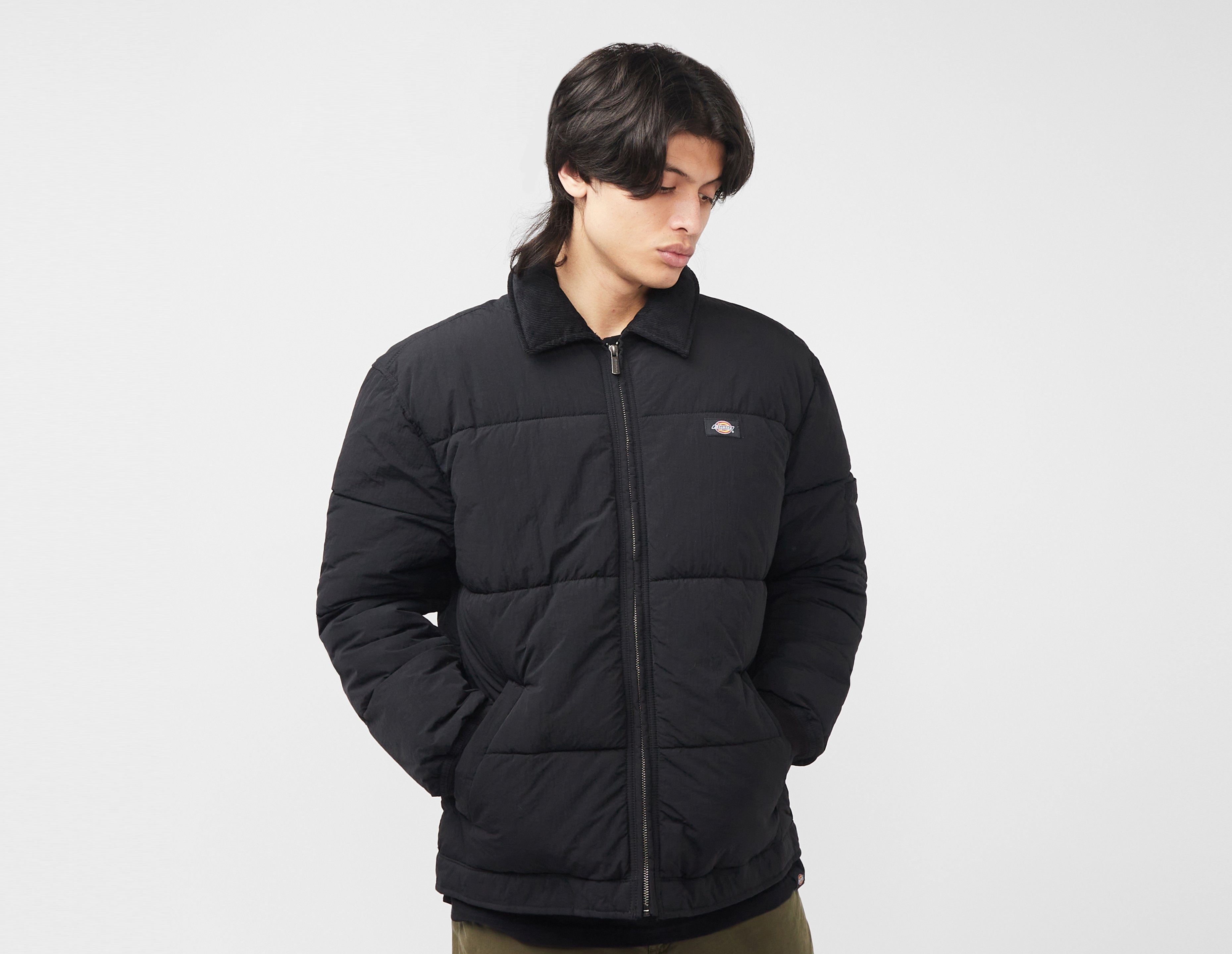 Black Dickies Overbrook Eisenhower Puffer Jacket | size?