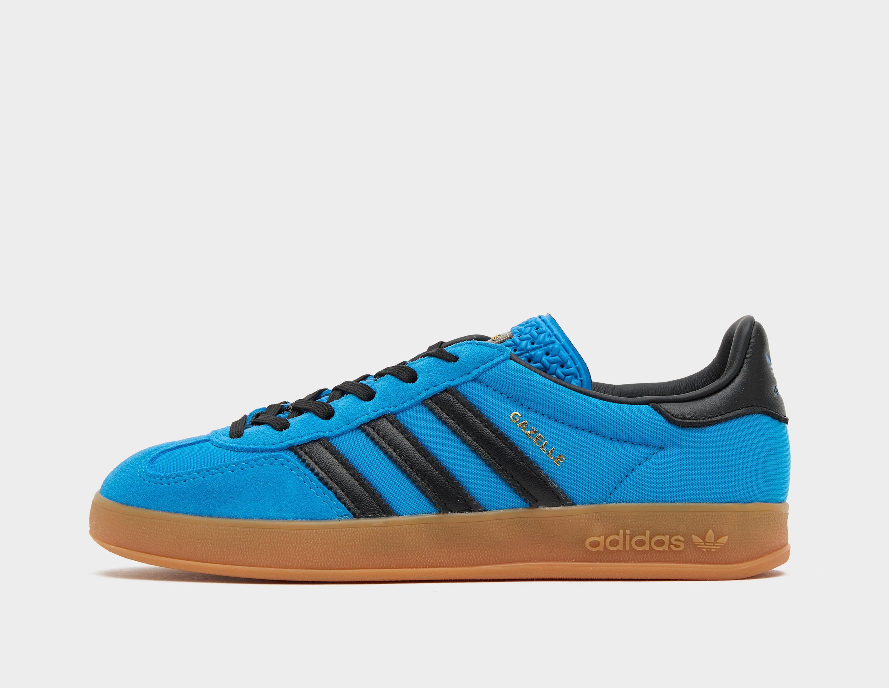 Adidas gazelle cheap black and blue