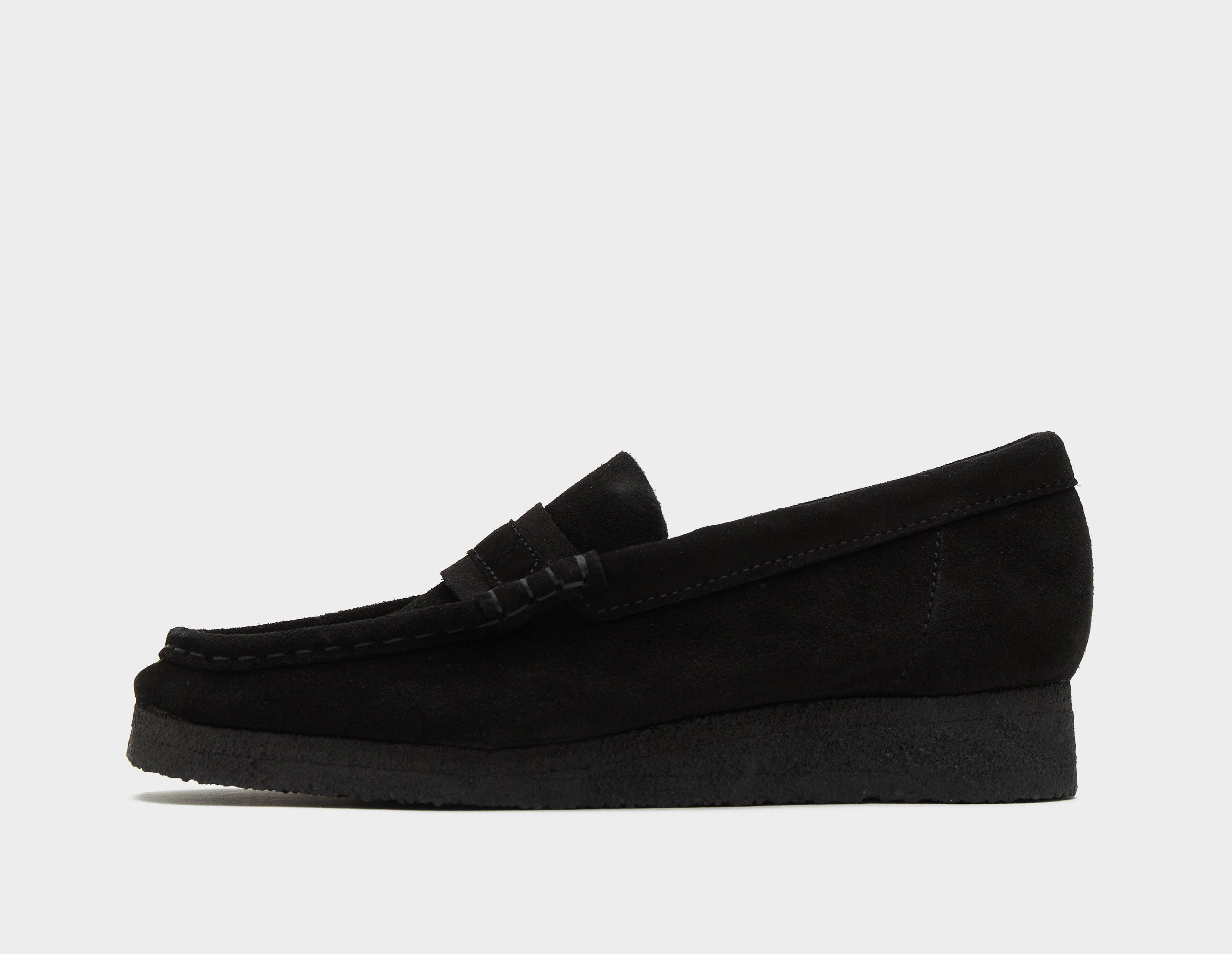 Black Clarks Originals Wallabee Loafer Women's | size?