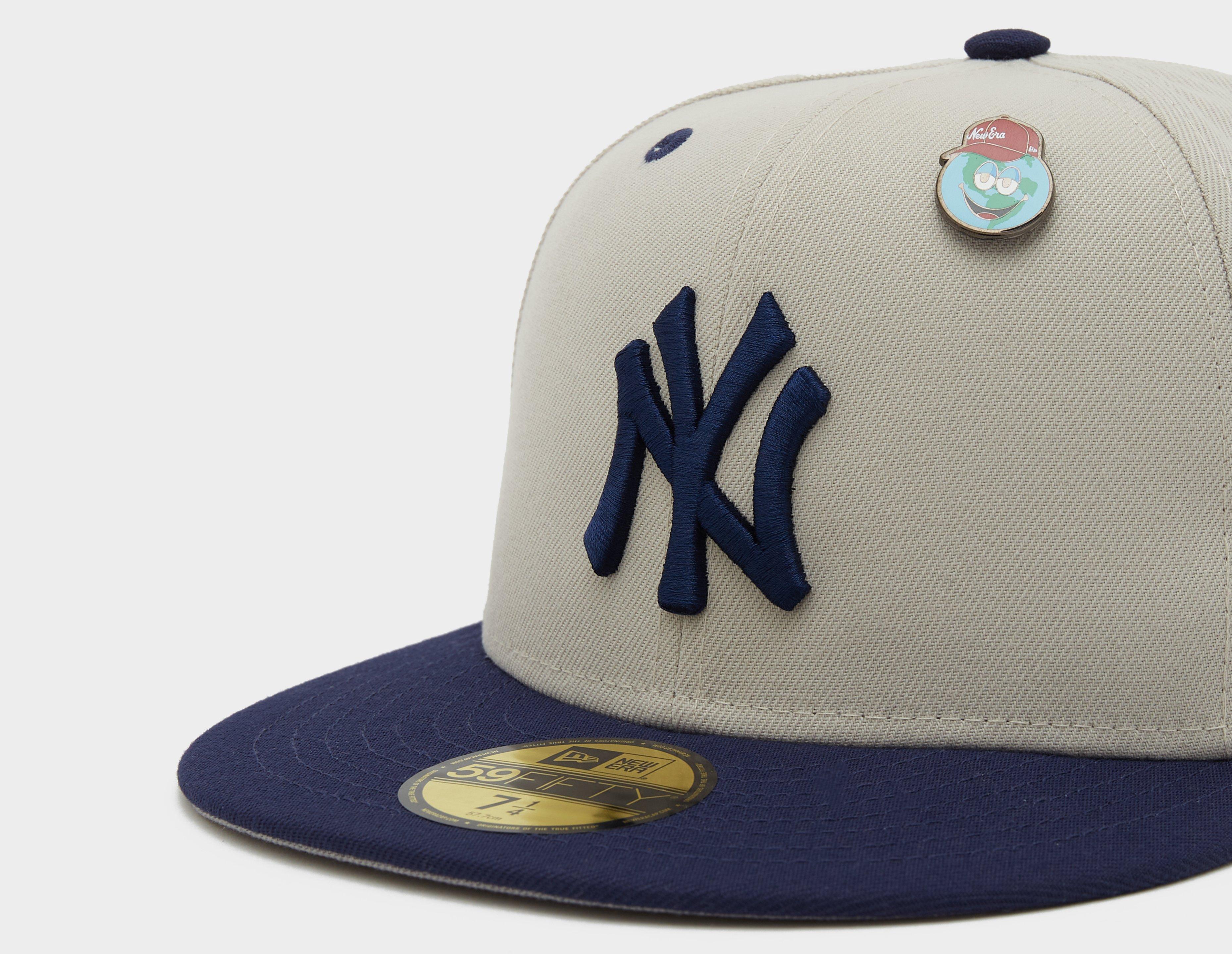 White New Era World Series MLB New York Yankees 59FIFTY Cap | logo