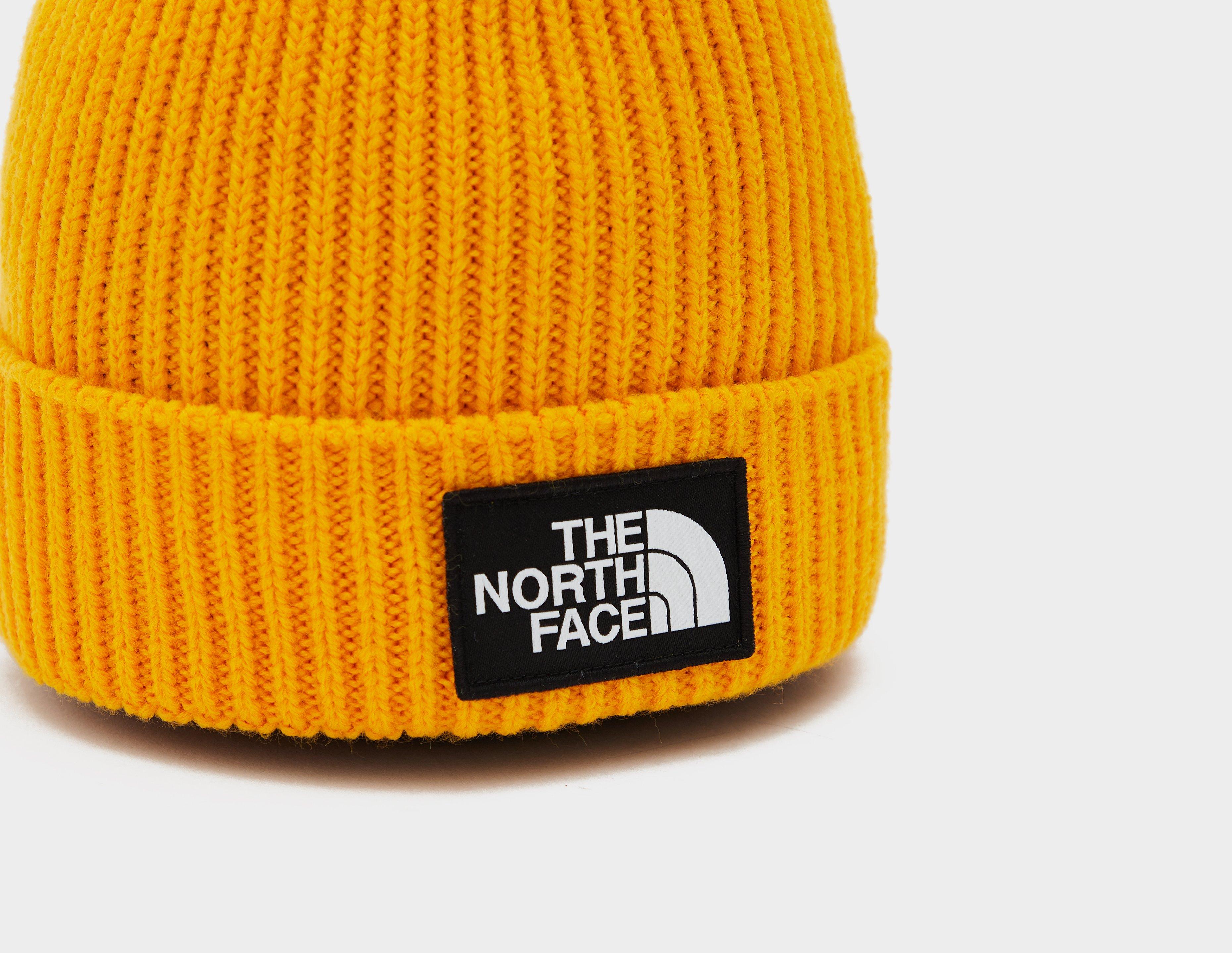 North face yellow beanie new arrivals