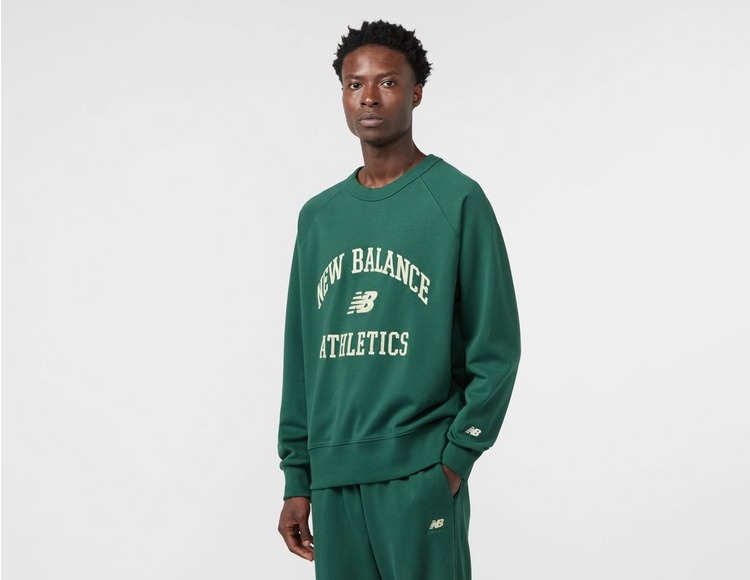 Green New Balance Athletics Varsity Sweatshirt | size?