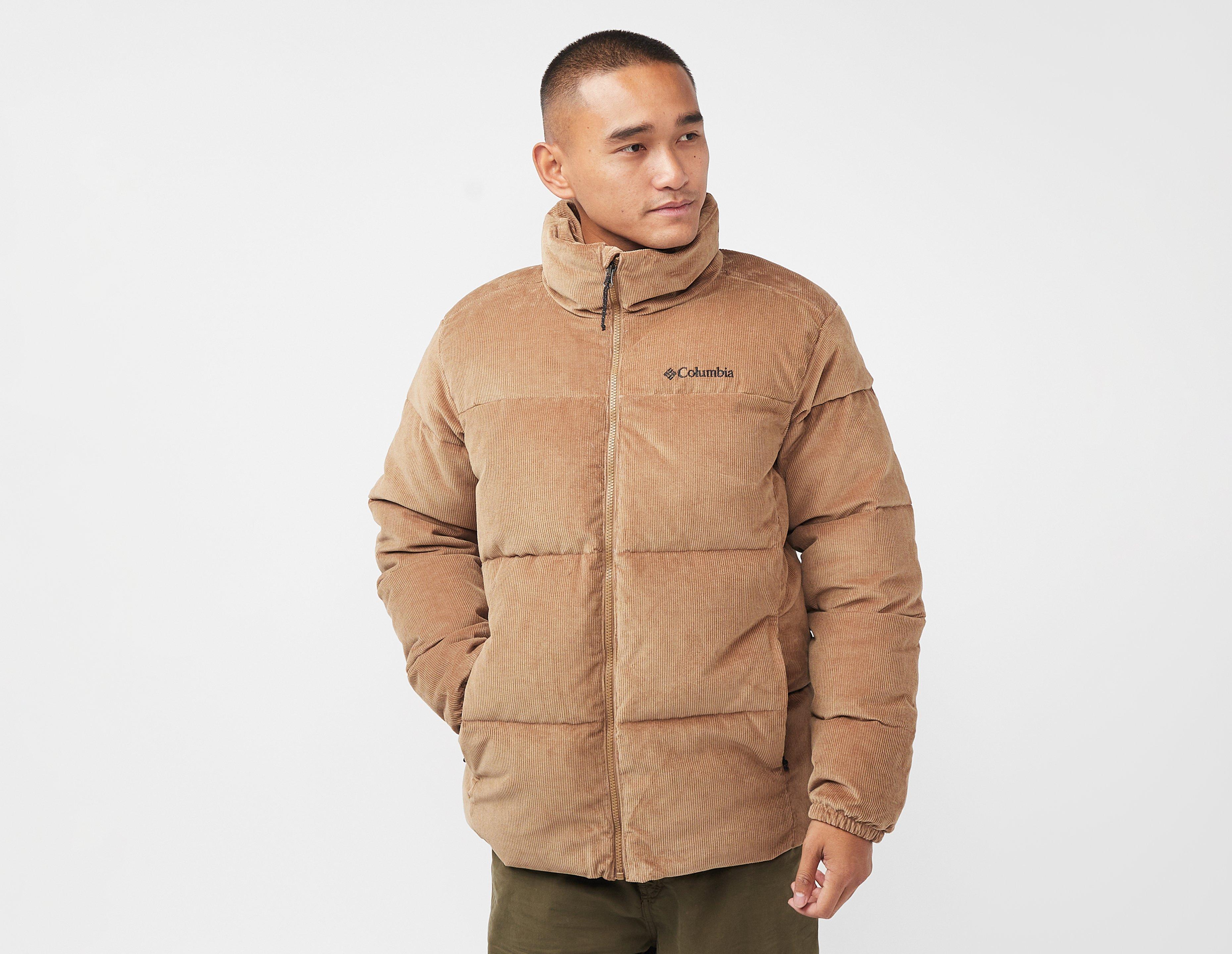 Columbia chaqueta Puffect Corduroy en Marrón