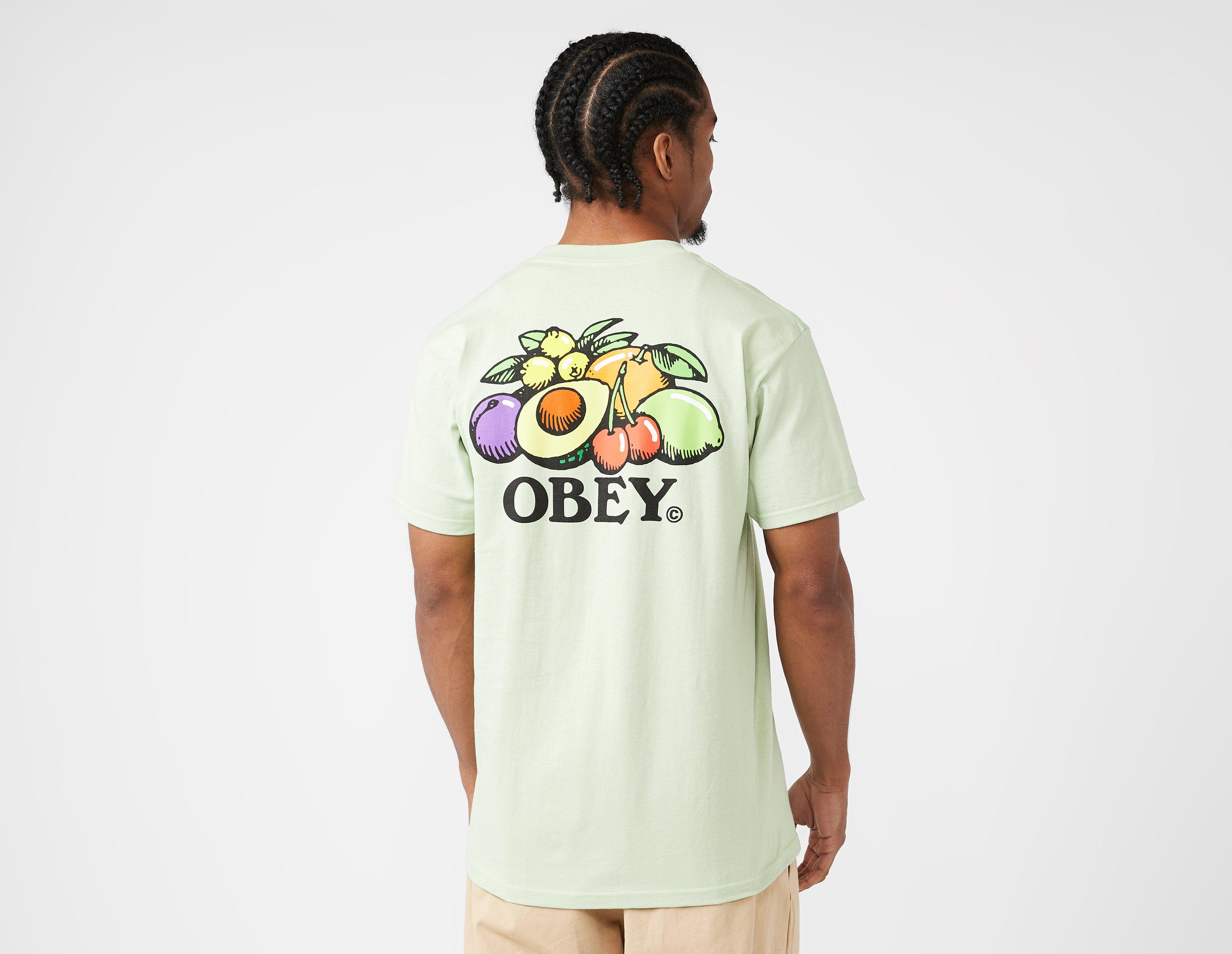 Shirt - Healthdesign? | Green Obey Bowl of Fruit T - Brave Soul Tall Lennie  Ringer-t-shirt-kjole med kontrastkant i grå