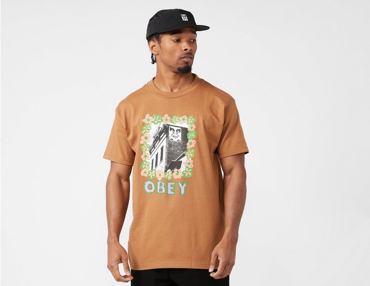 Obey Flower Frame T-Shirt