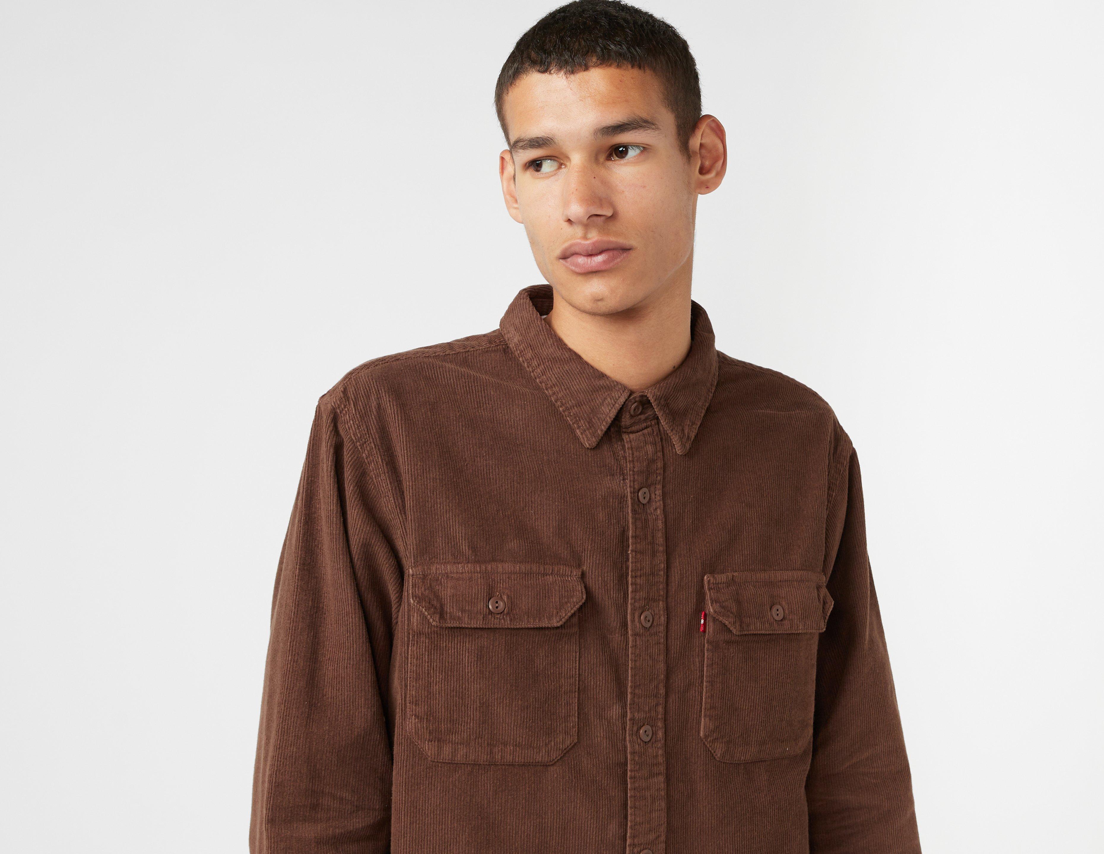 Aitr? Brown LEVI'S Jackson Worker Shirt Replay T-shirt med