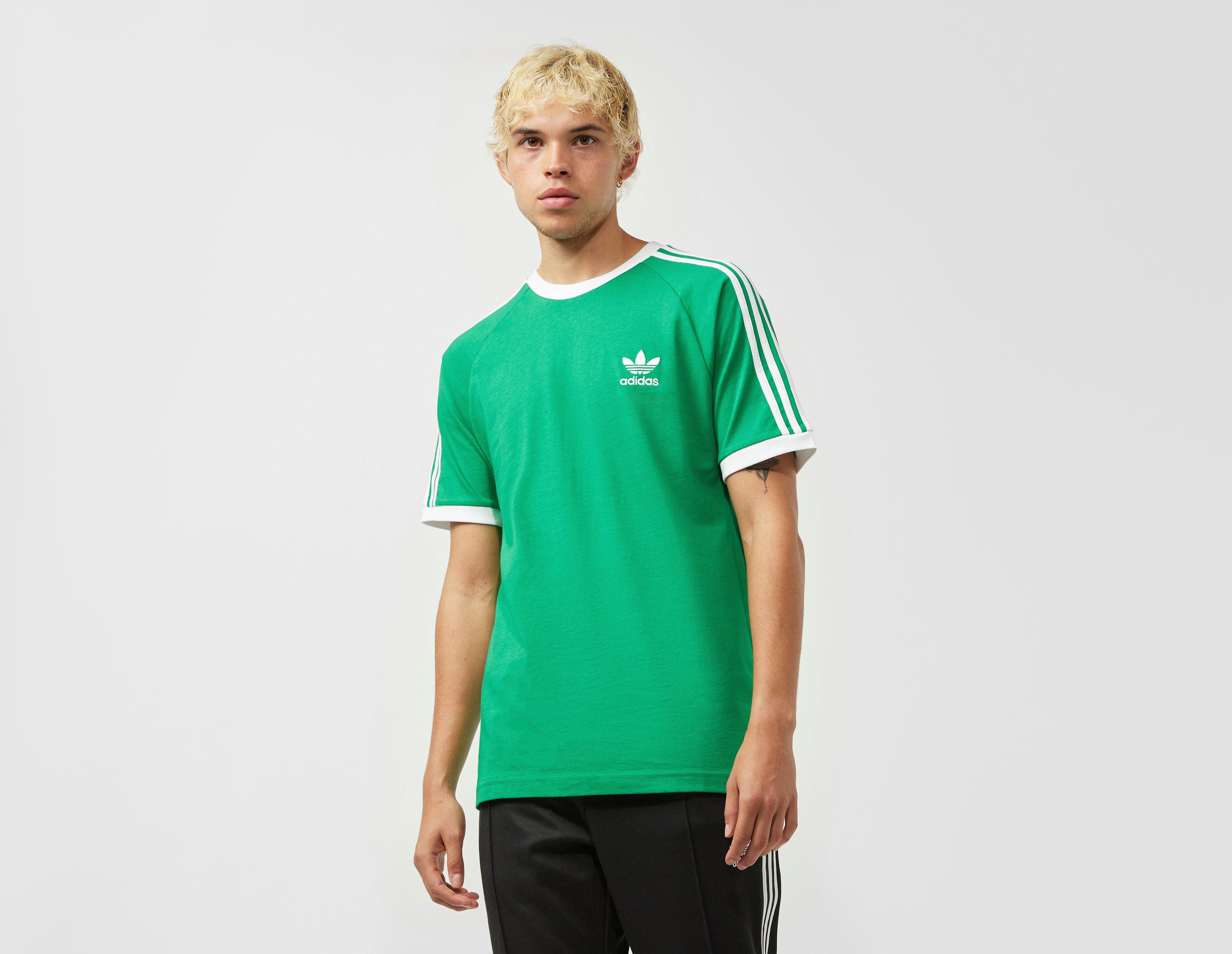 adidas Originals adicolor Classics 3 Streifen T Shirt Grun size Deutschland