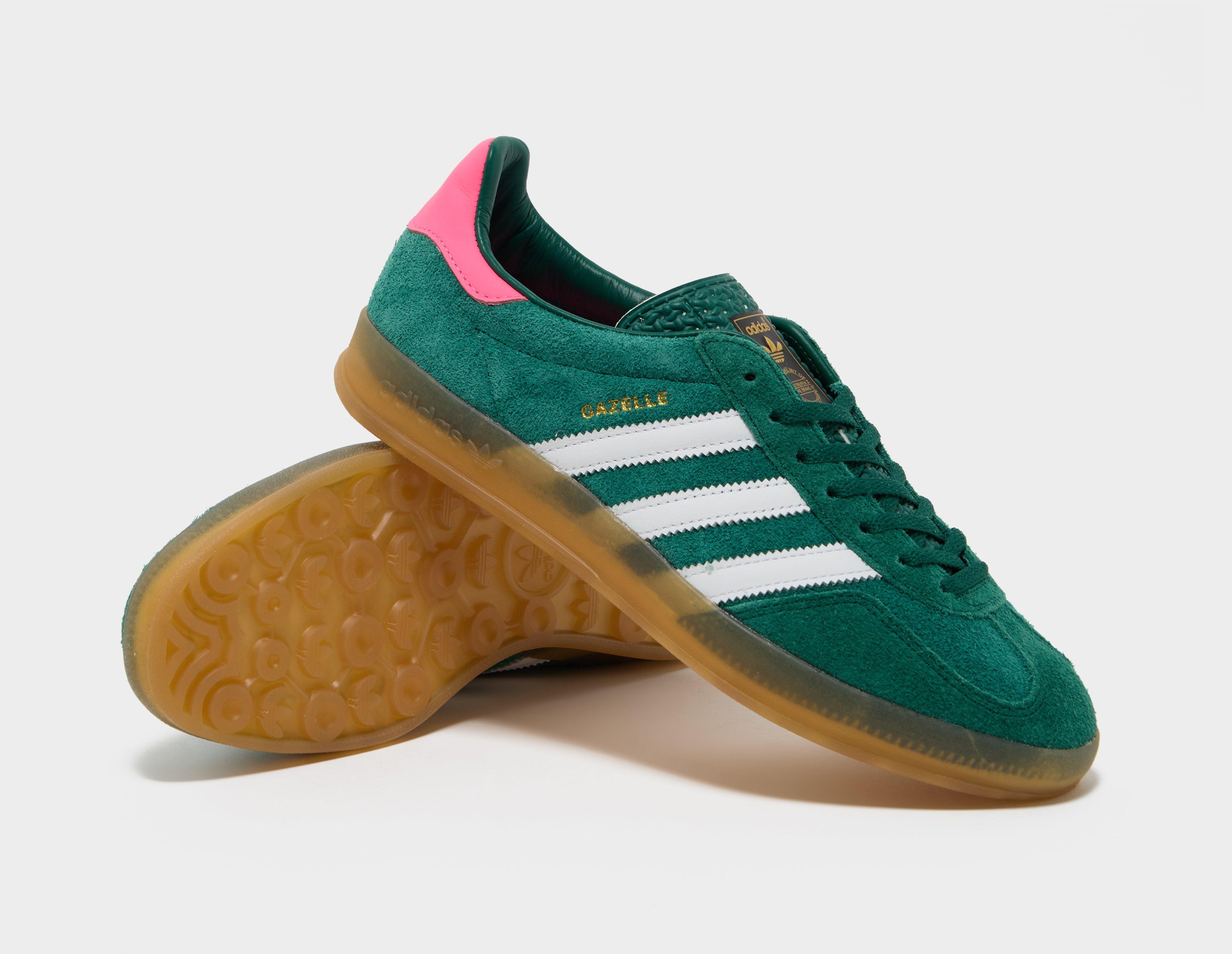 Adidas originals gazelle decon trainers in green cg375 sale