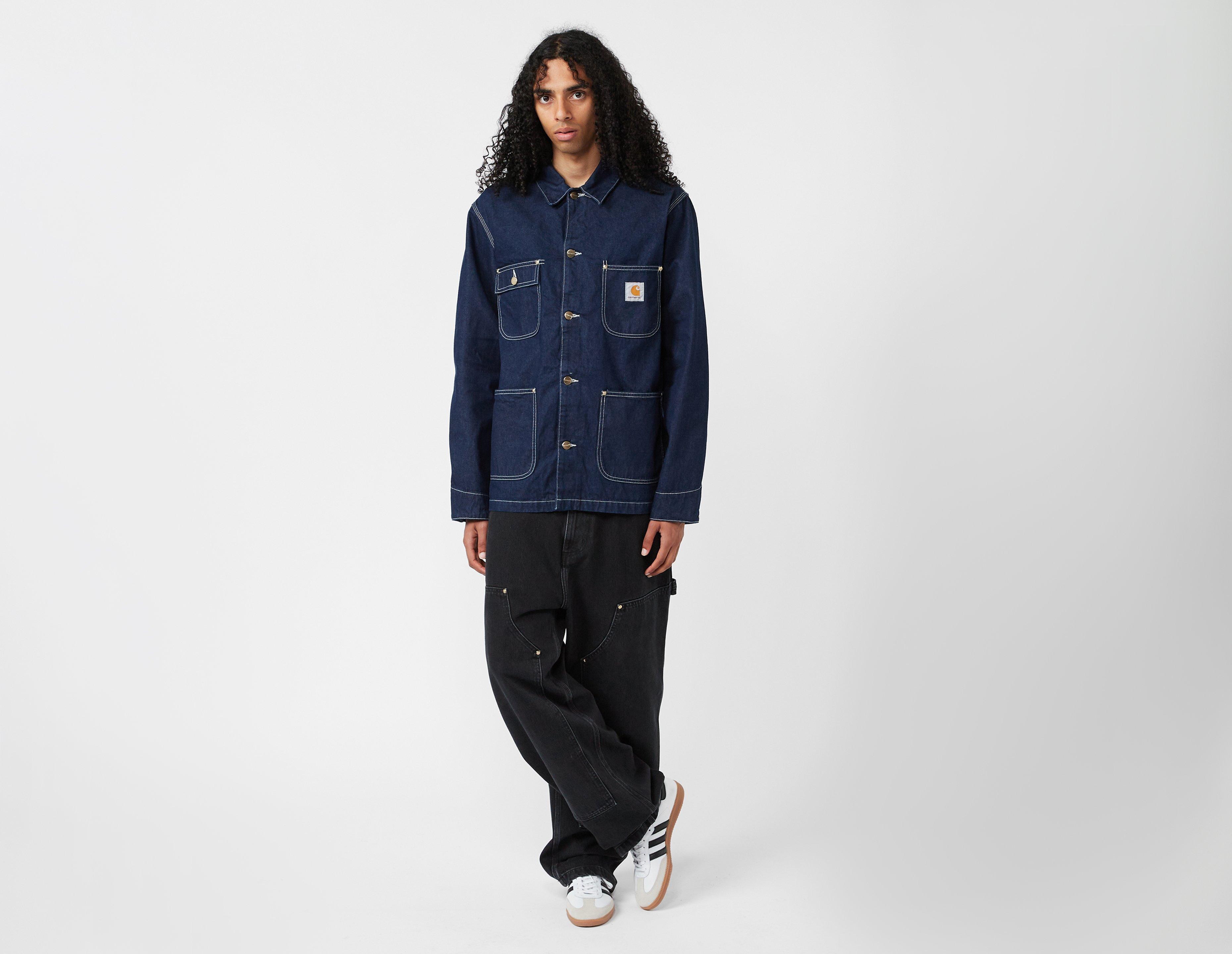 Blue Carhartt WIP OG Chore Coat