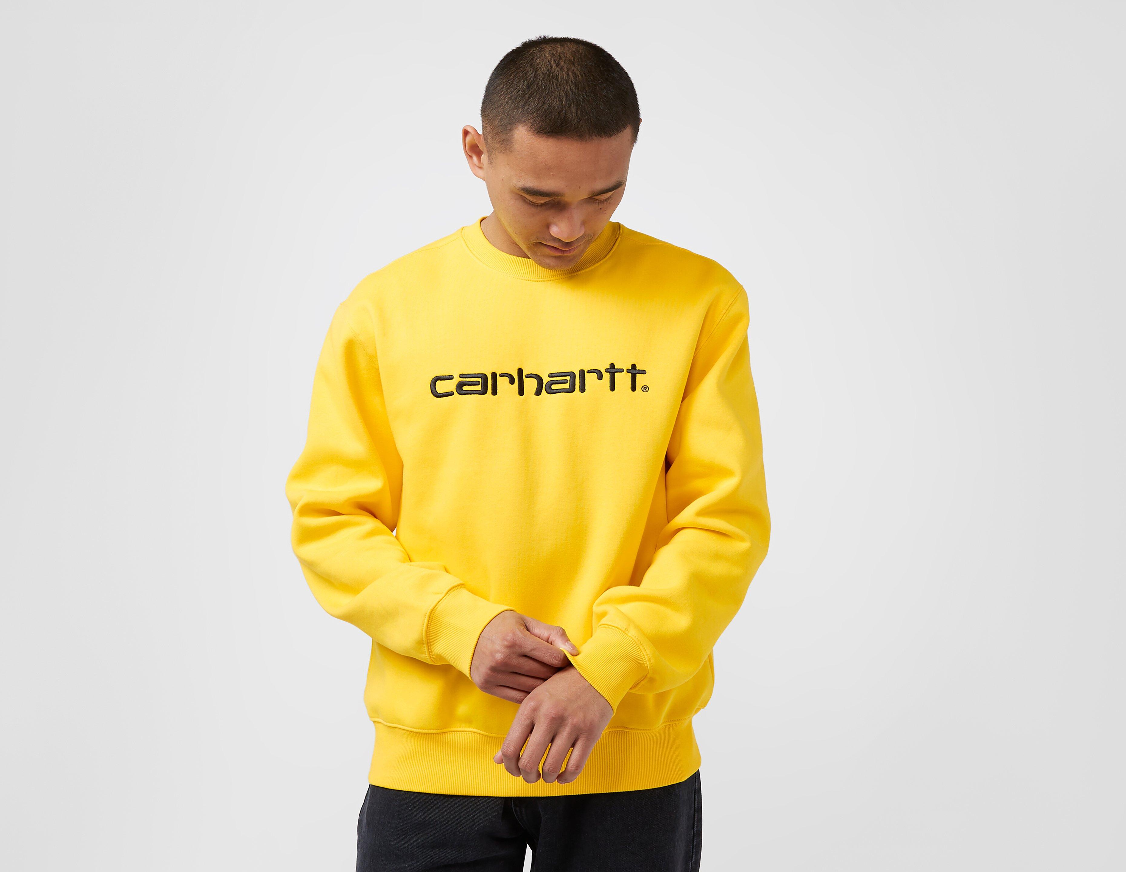 carhartt yellow sweatshirt