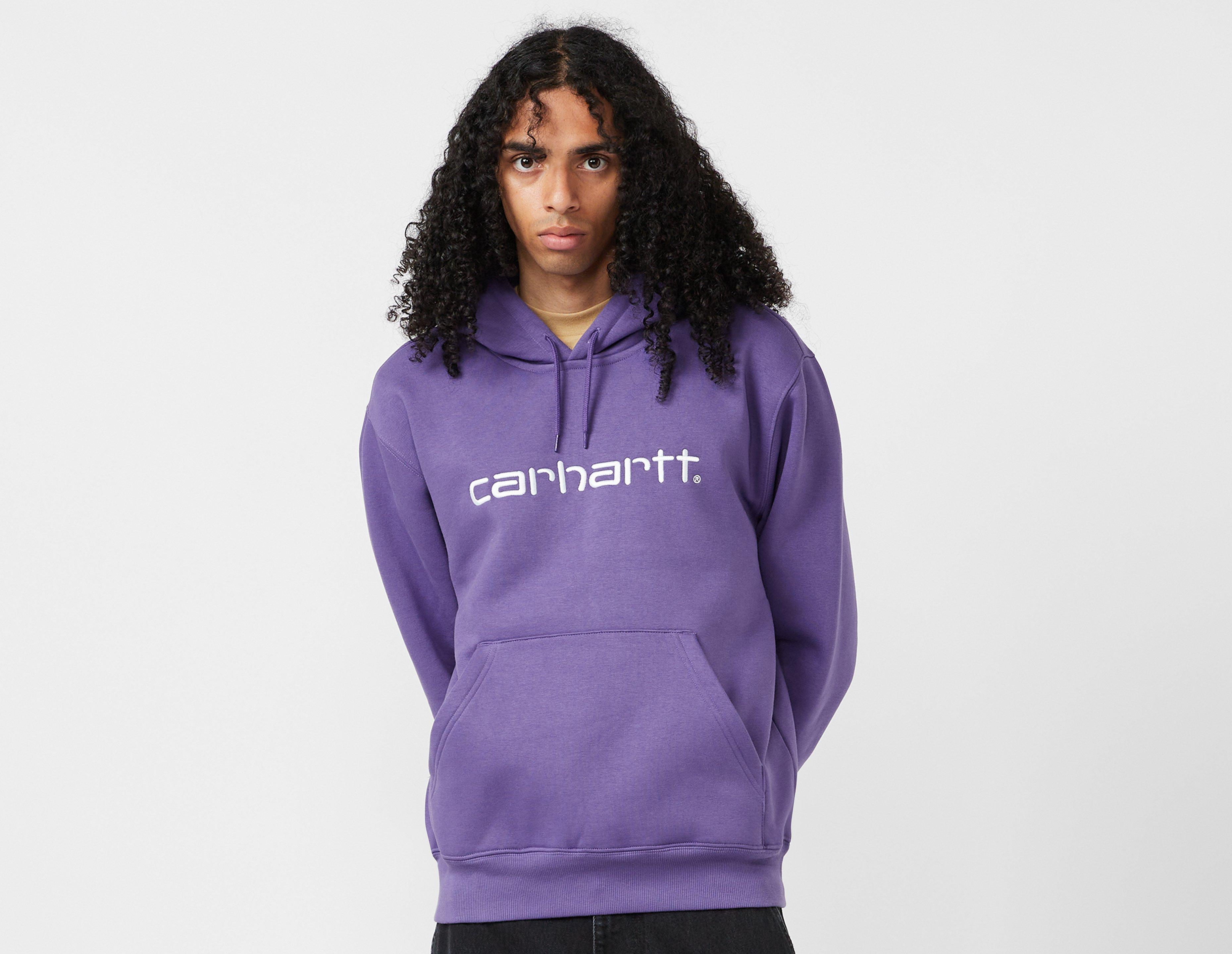 Carhartt Denim Zip Hoodie in Blue for Men