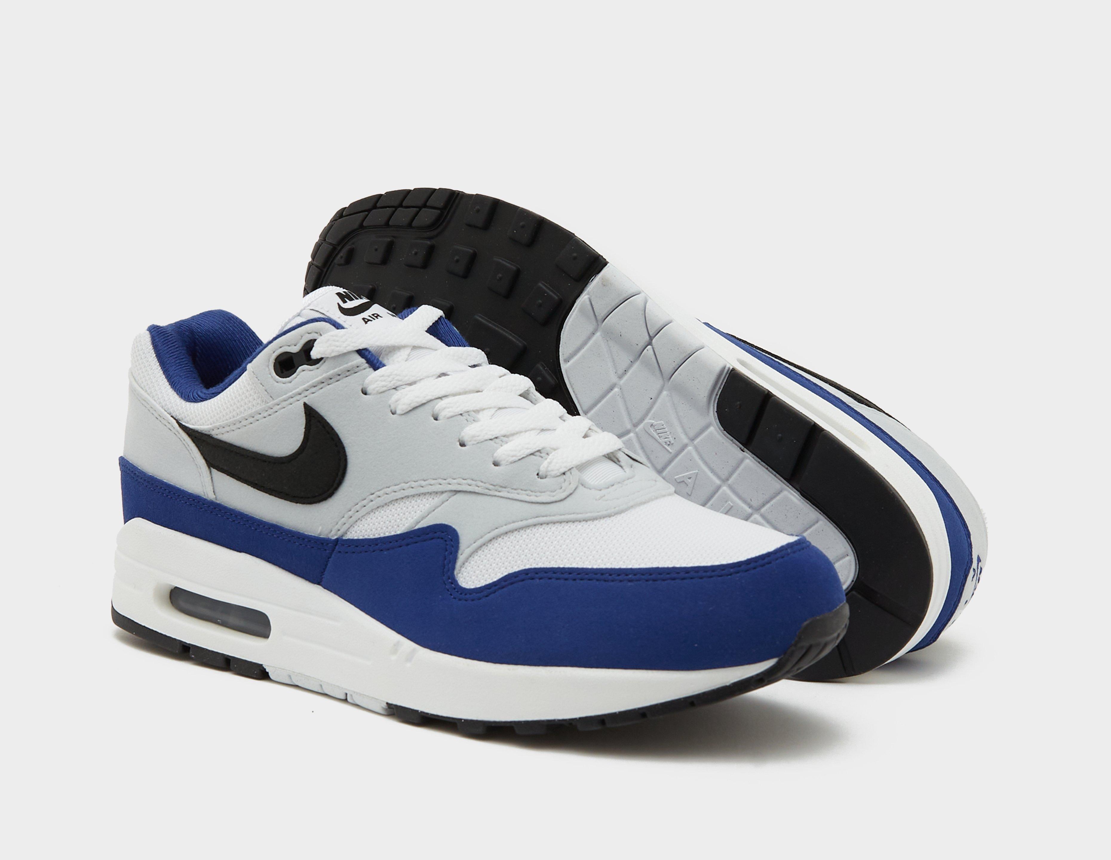 shoes similar to nike cortez size Blue Nike Air Max 1