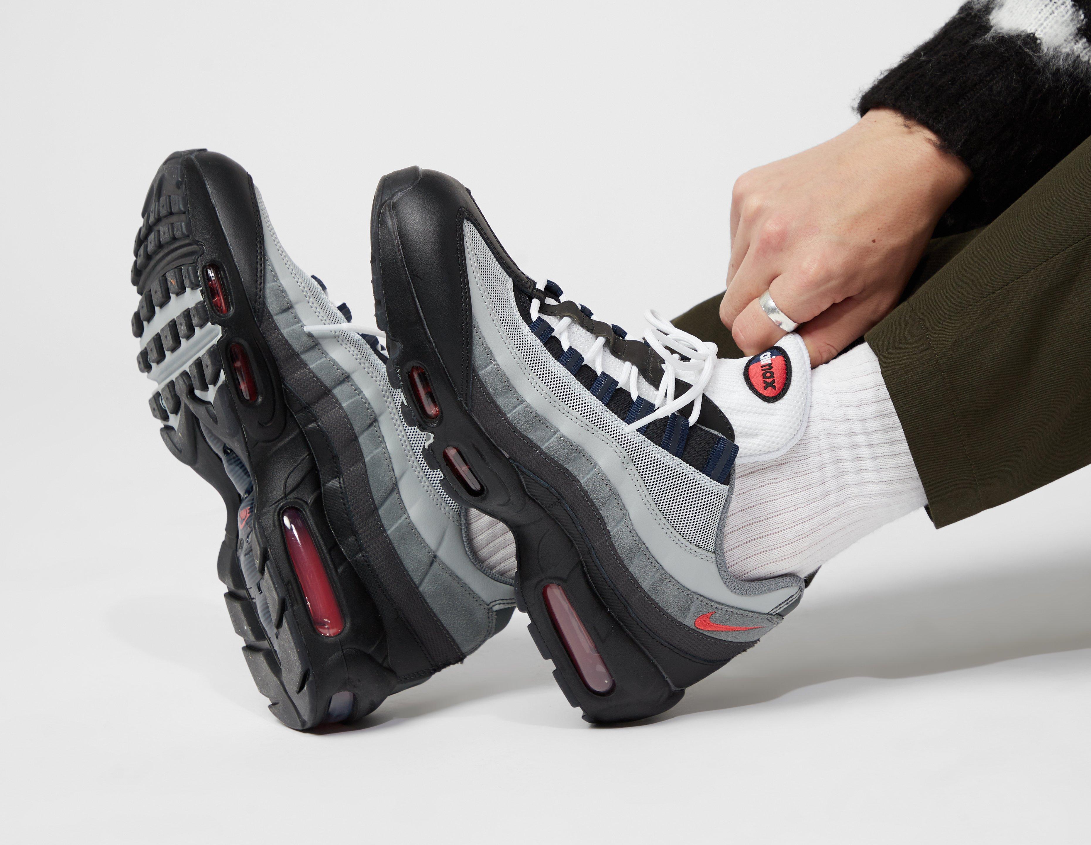 Air max 95 hotsell jacquard black and red