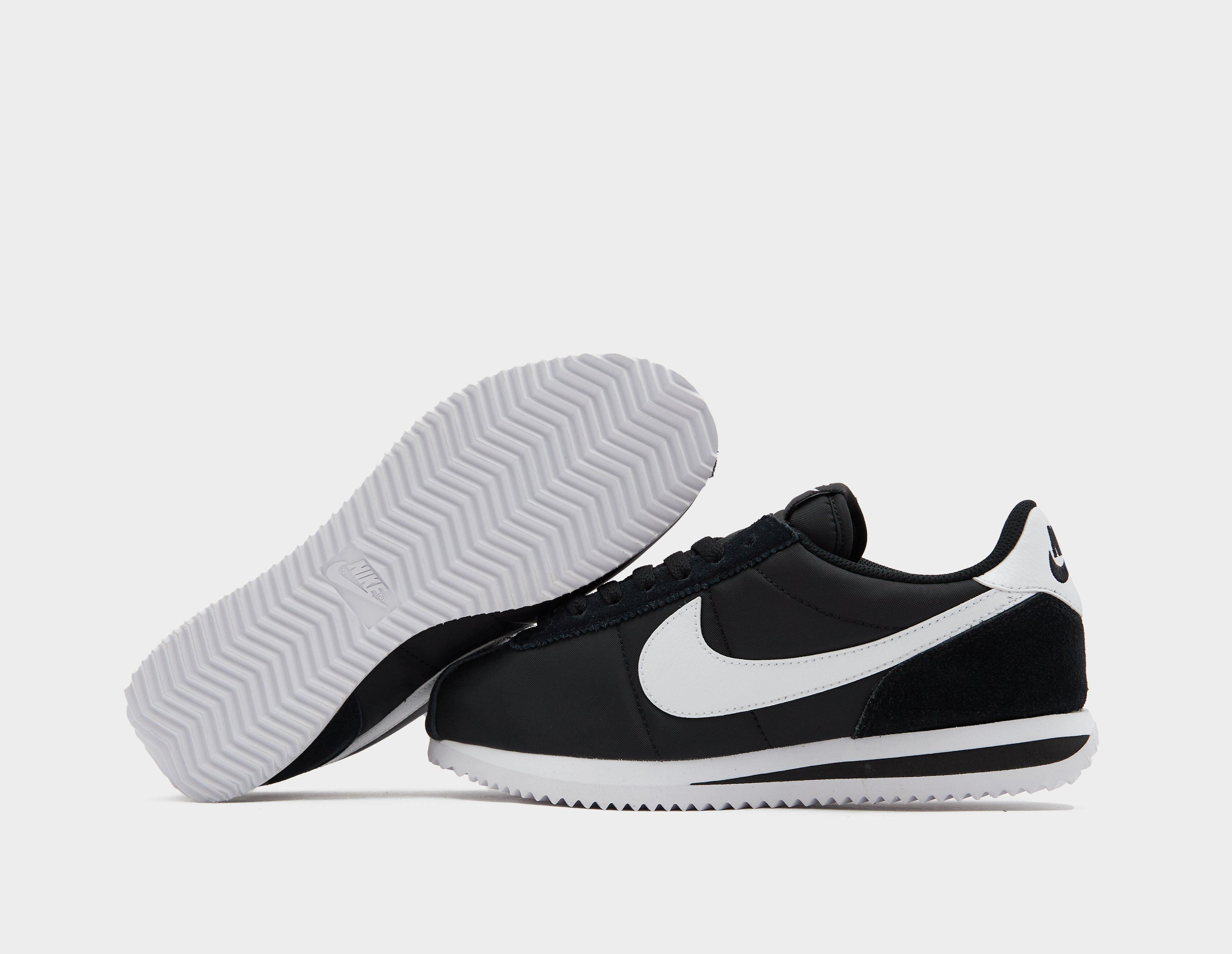 Black cortez clearance shoes