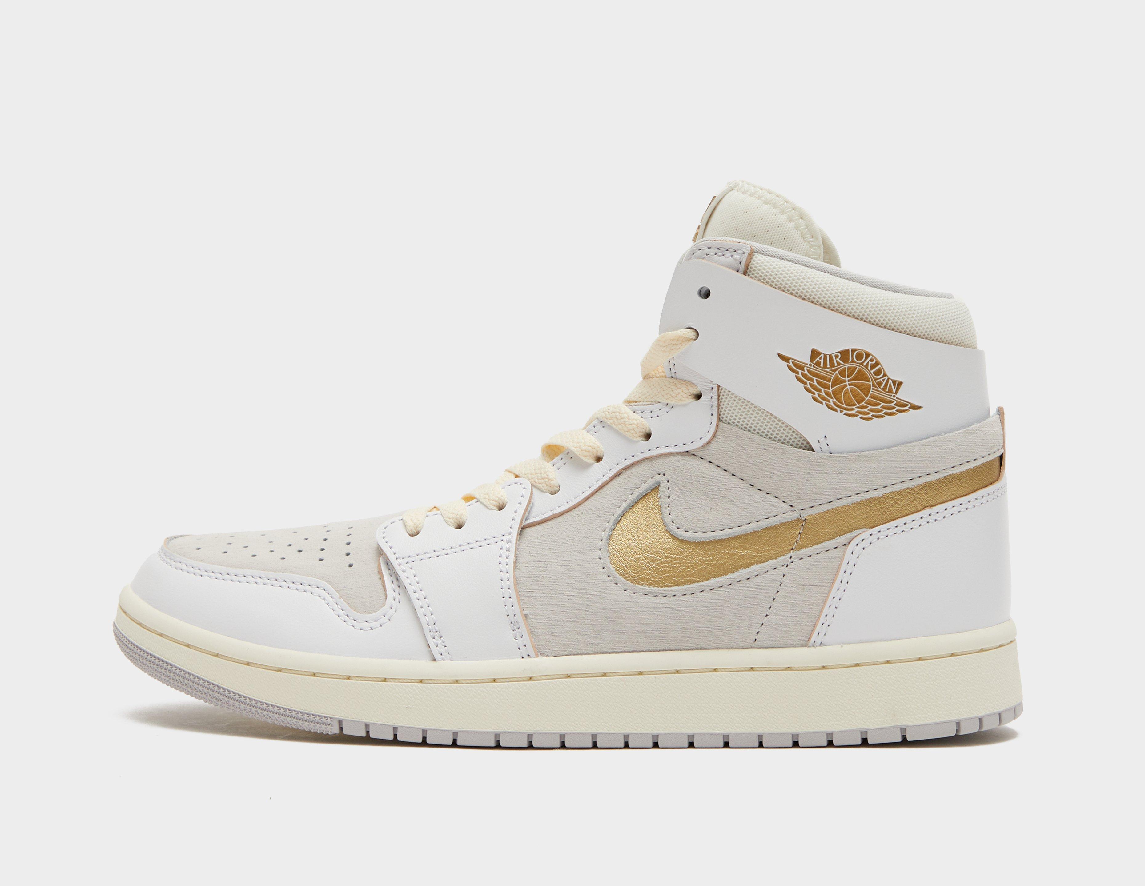 White Jordan Air 1 High Zoom CMFT | Healthdesign? | Nike Air