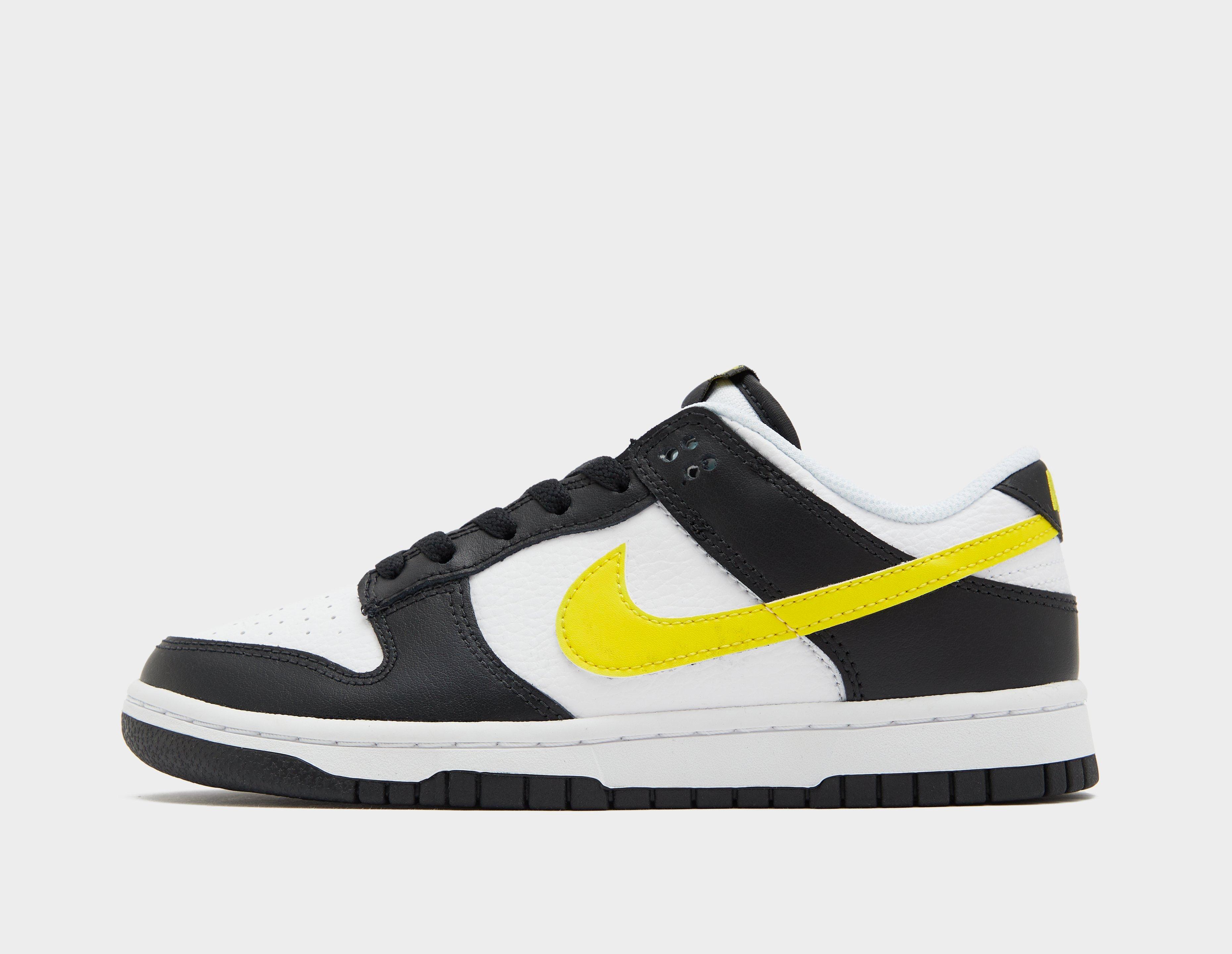 Black and deals yellow womens nikes