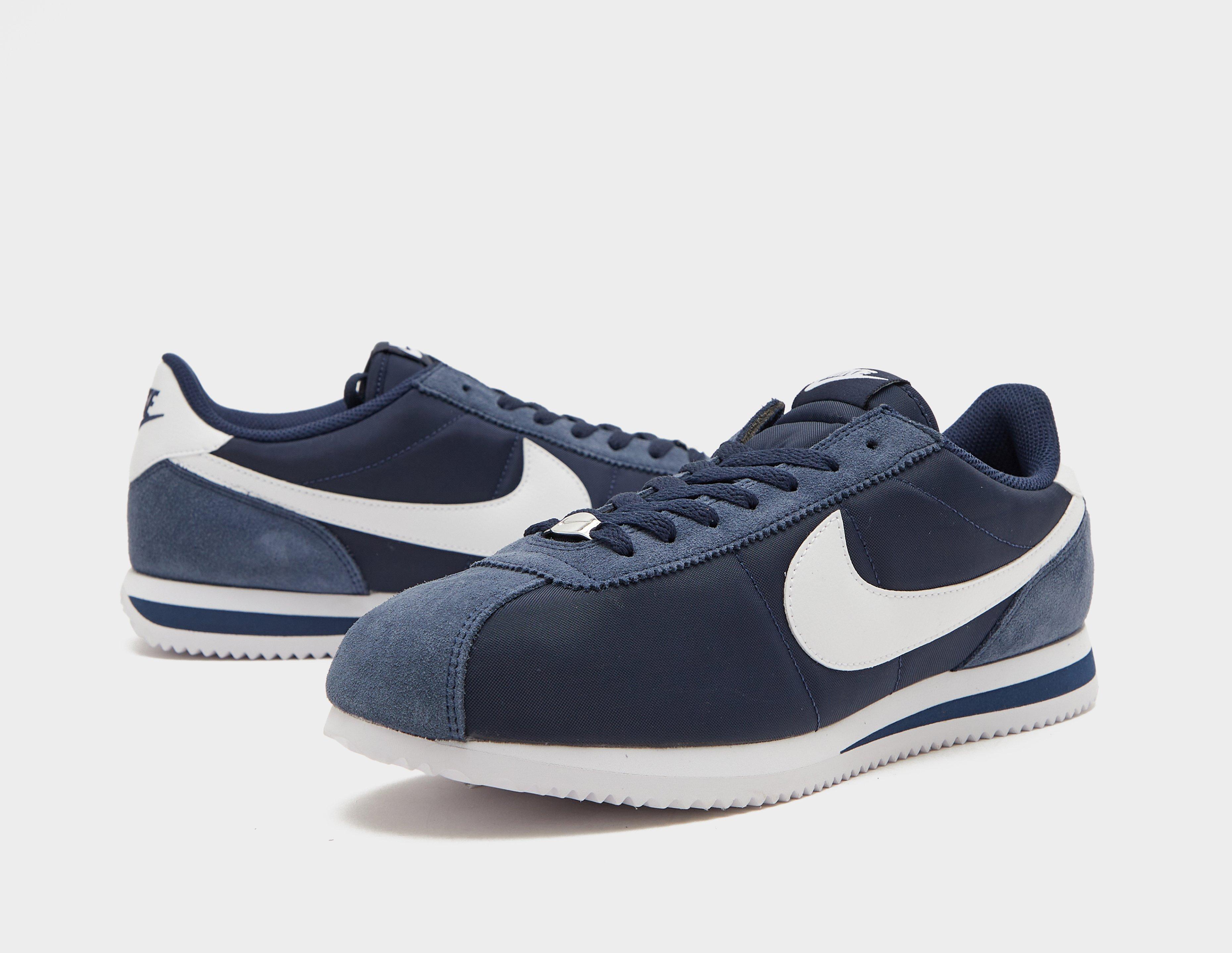 Nike cortez outlet bleu marine femme