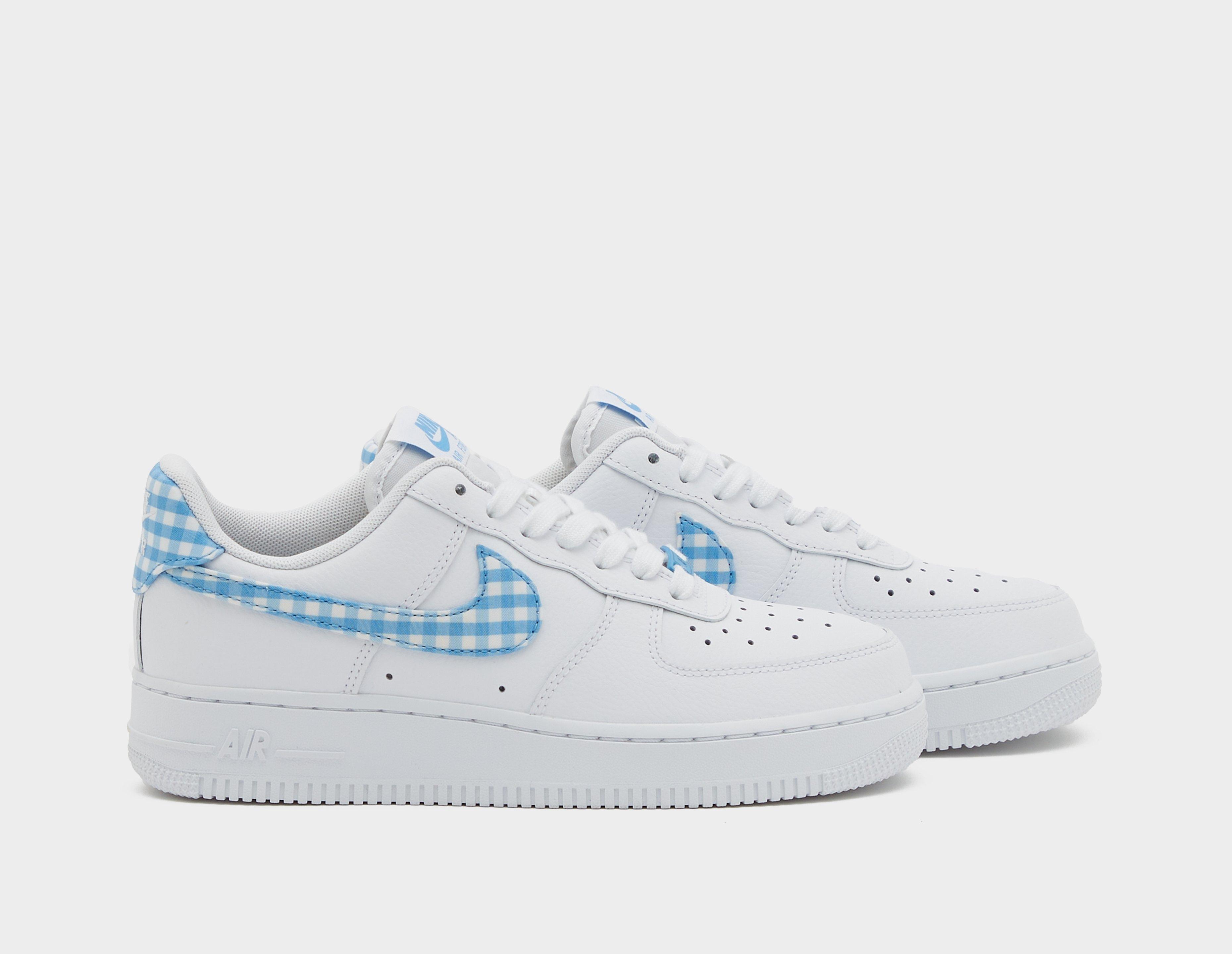 Nike Air Force 1 Low Gingham Plaid/University Blue DZ2784-100