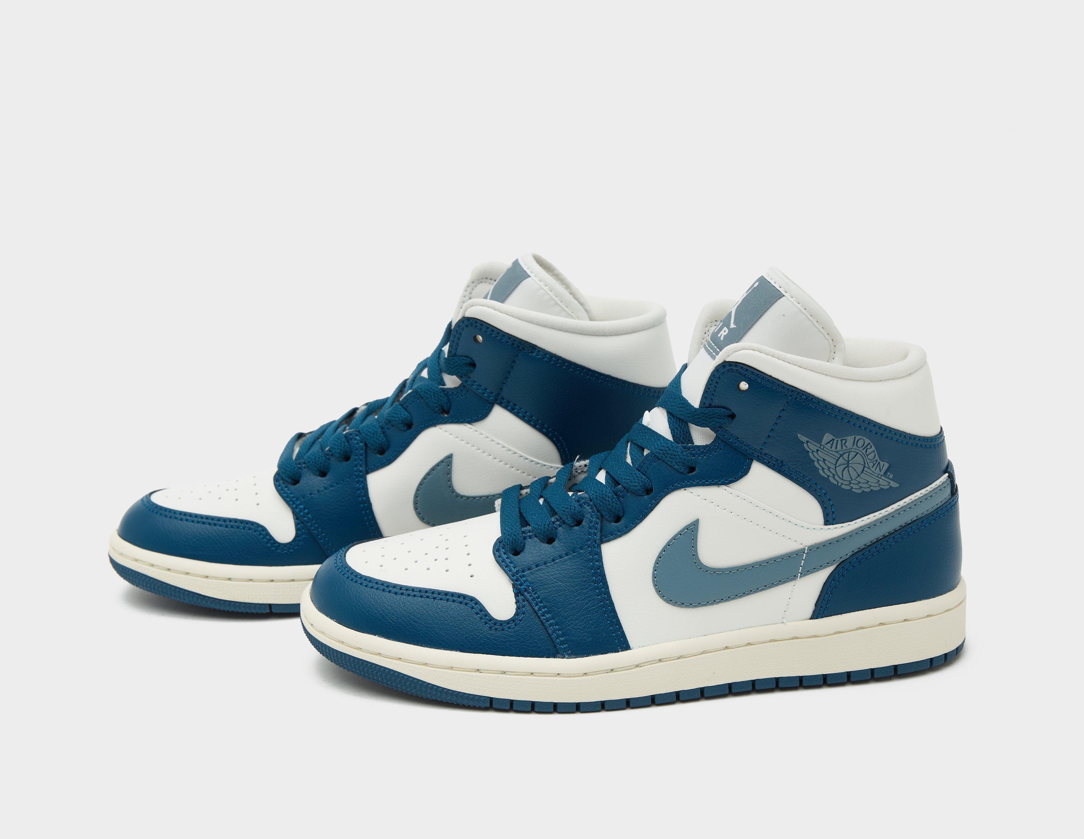 Air jordan femme on sale bleu