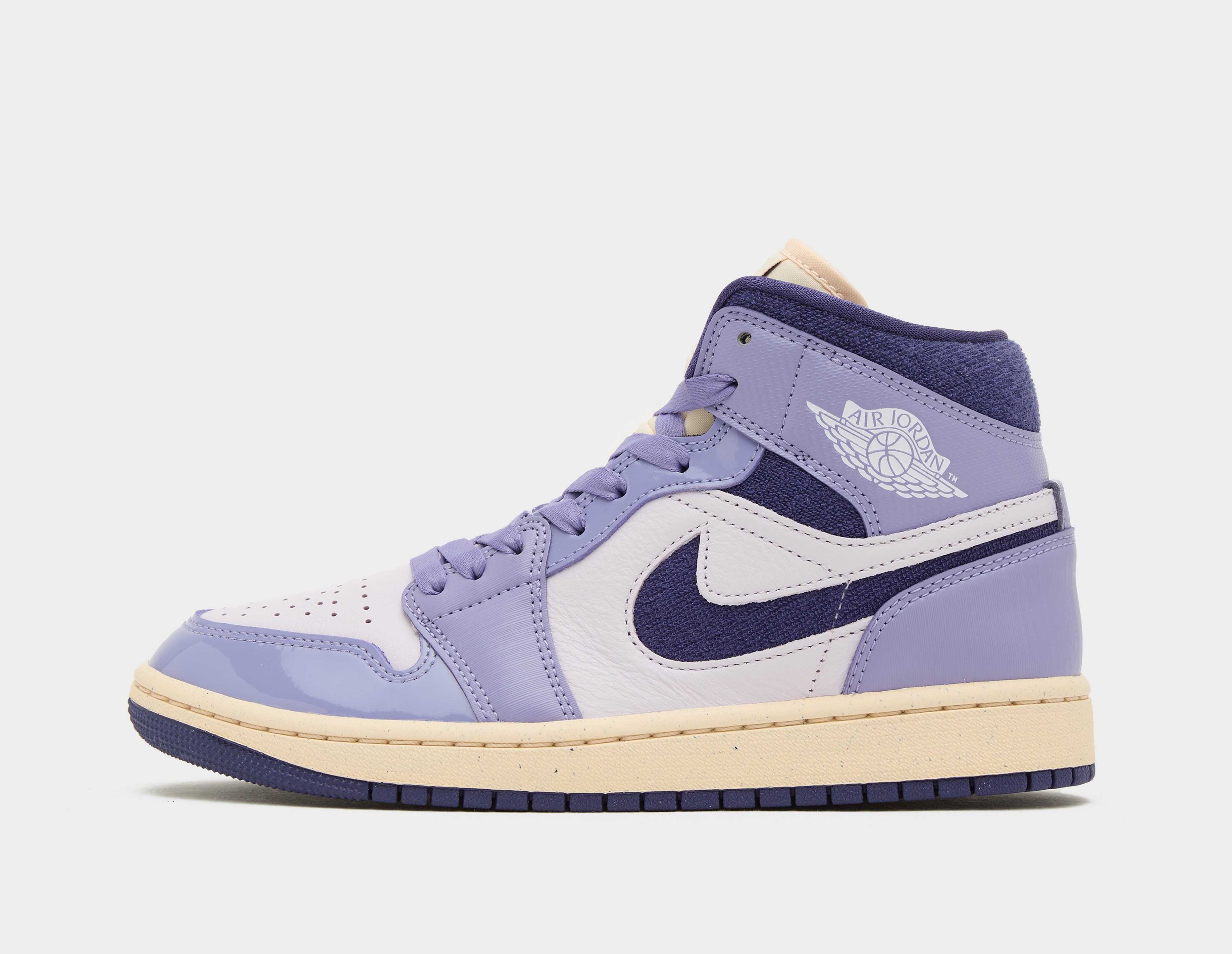 Jordan Air 1 Mid Femme Violet Size France