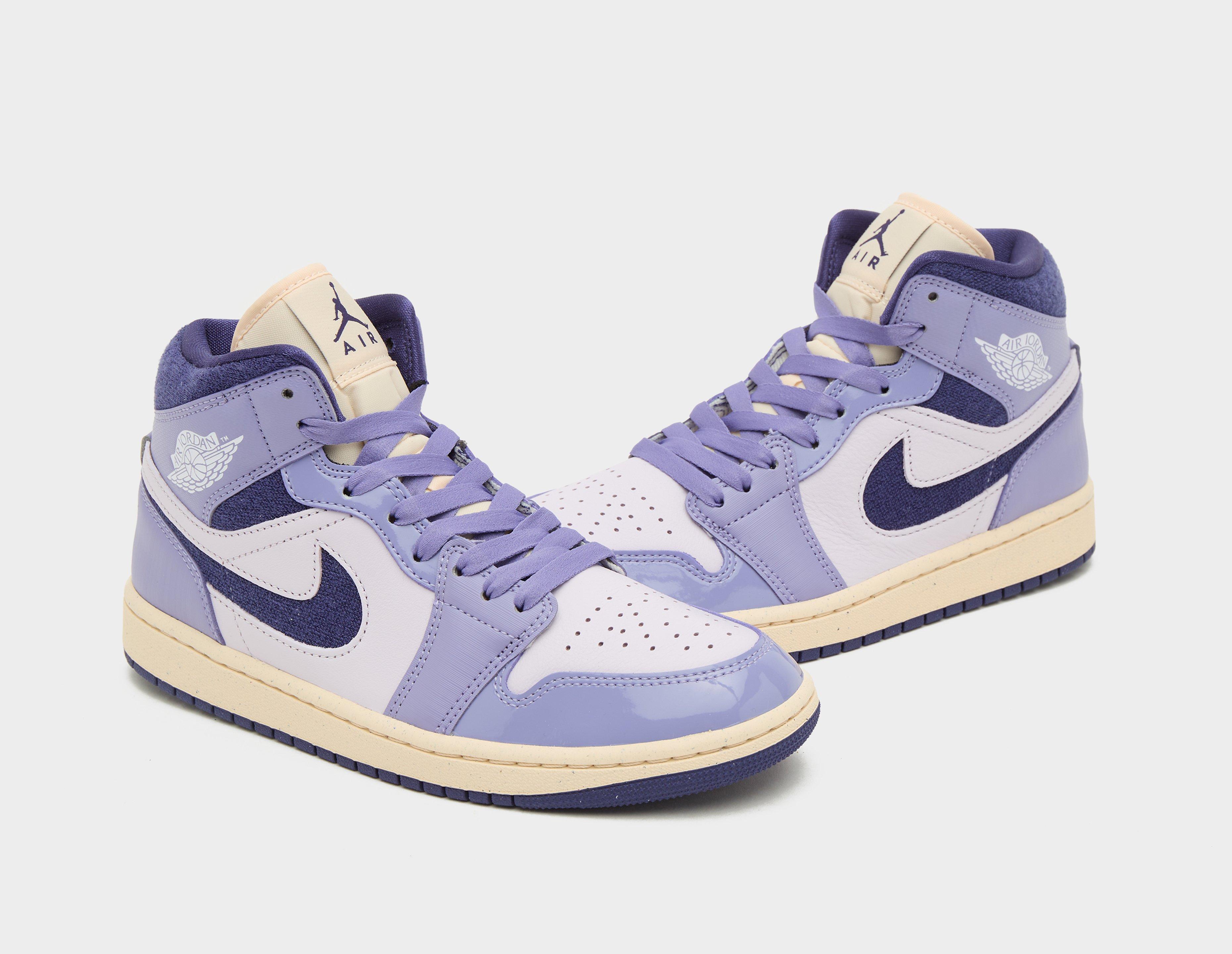 Jordan Air 1 Mid Femme Violet Size France