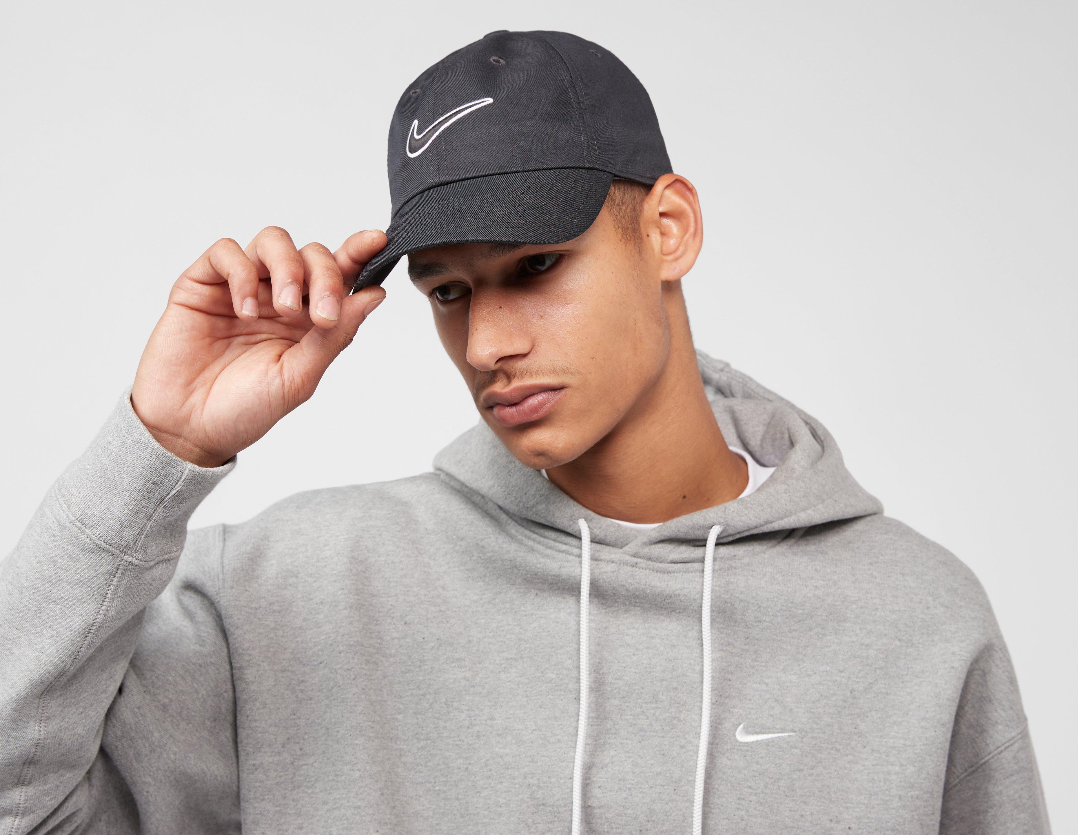 Black Nike Club Unstructured Swoosh Cap size