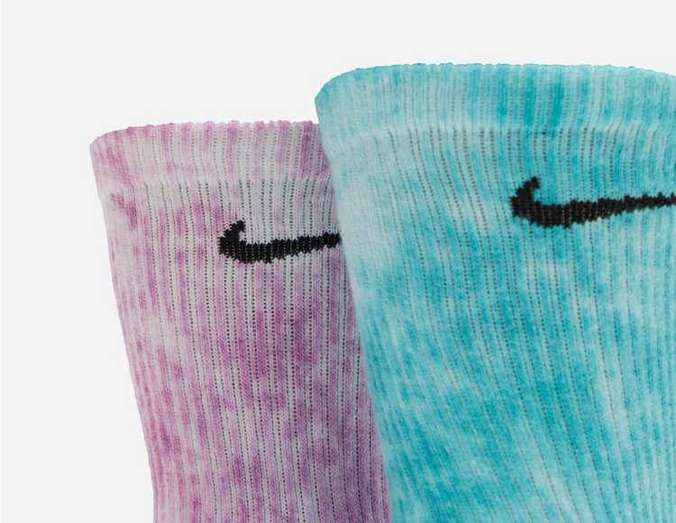 Nike Cushioned Tie Dye Crew Socks (2-Pairs)