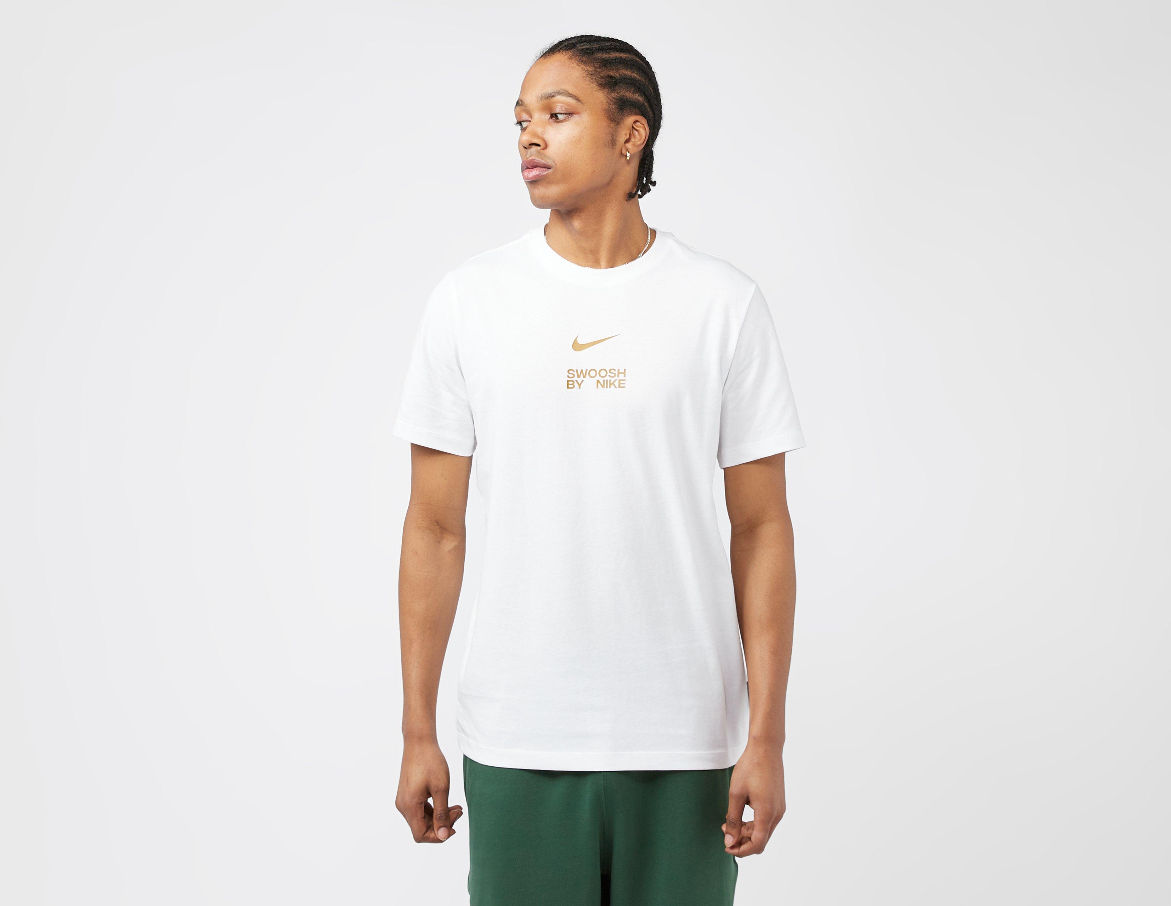 Nike swoosh t shirt new arrivals