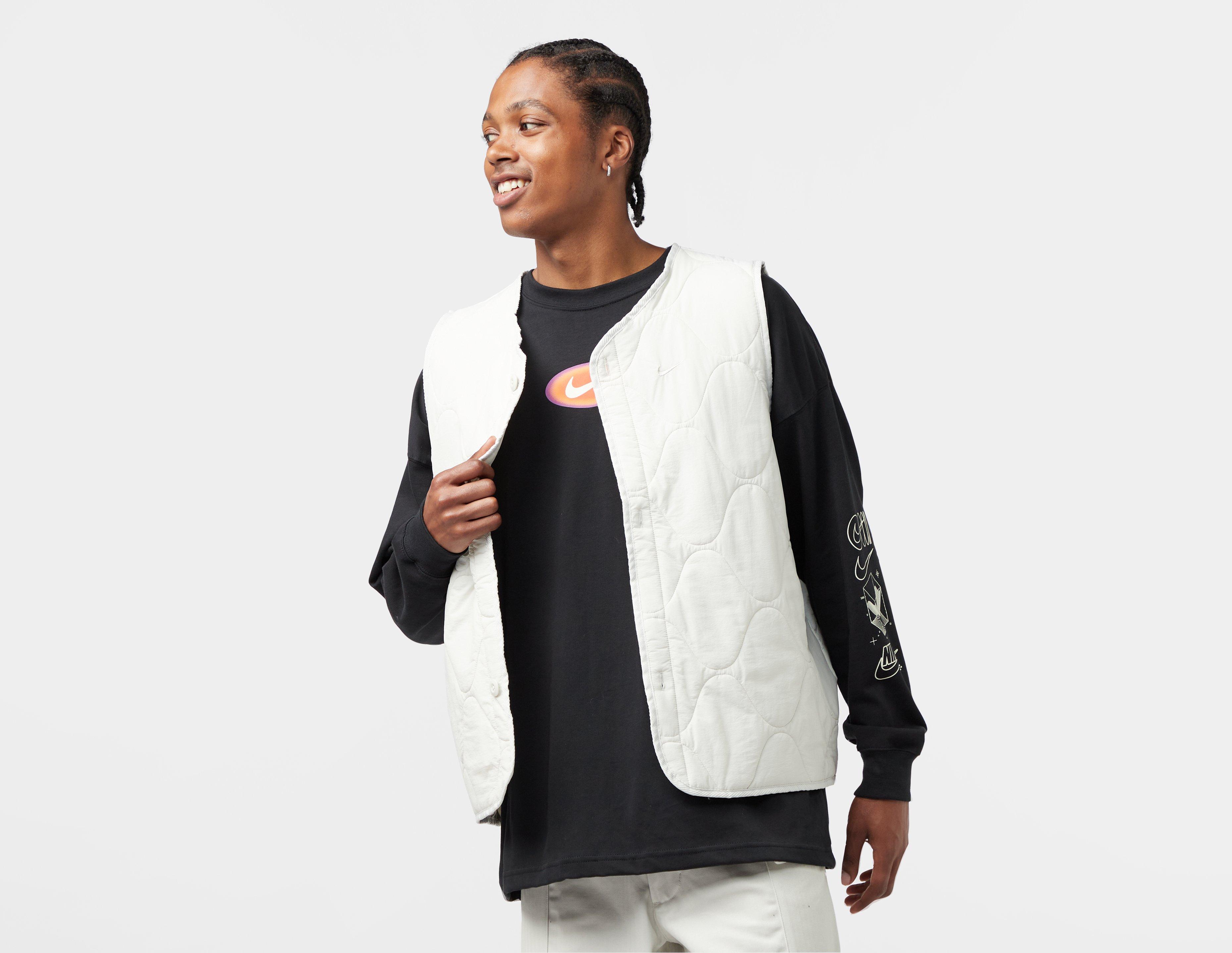 White Nike Life Woven Insulated Military Vest | Healthdesign