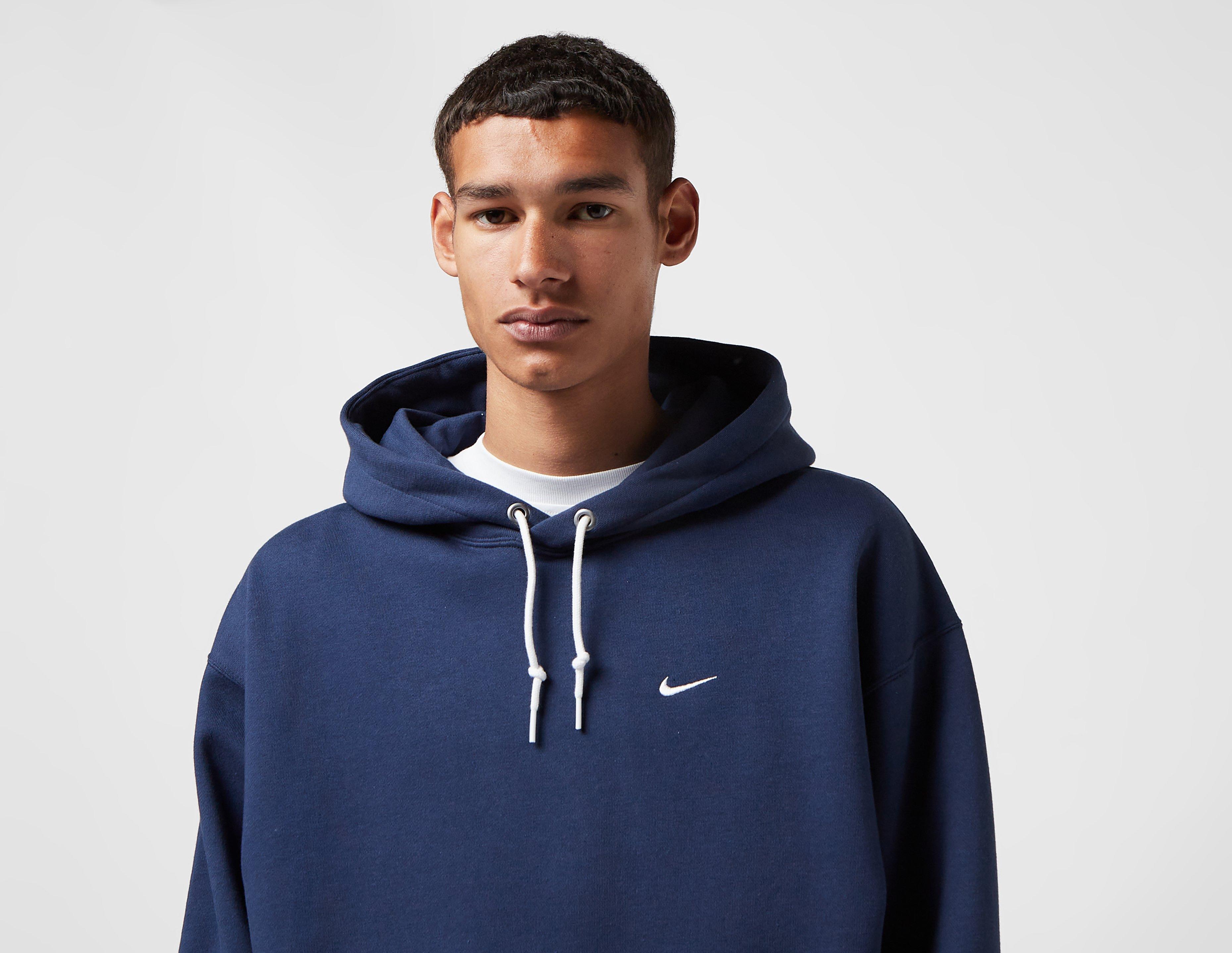 Men's Nike Navy France National Team Club Pullover Hoodie Size: Medium