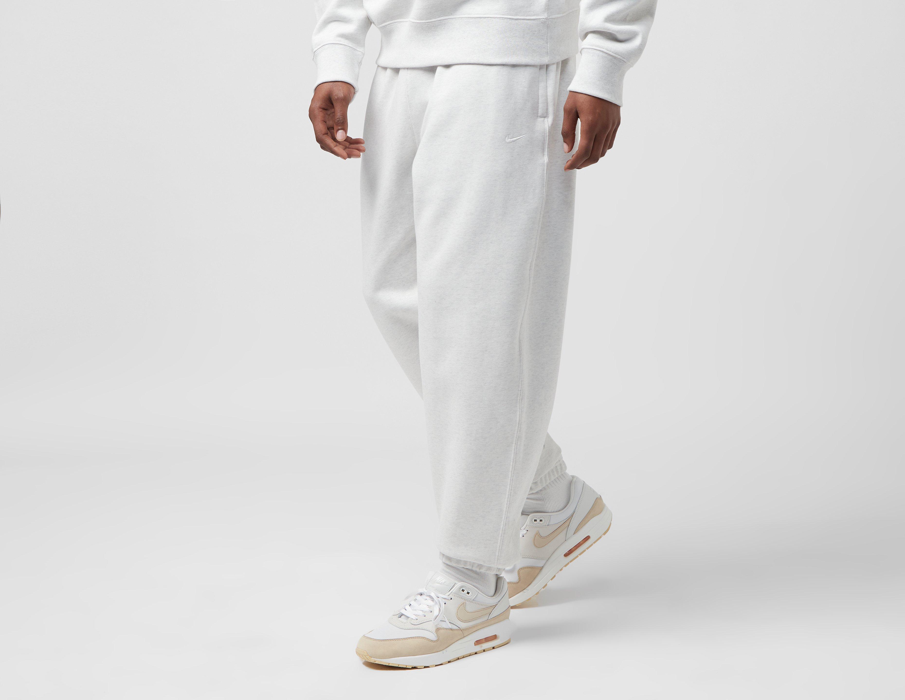 Nike white cheap track pants