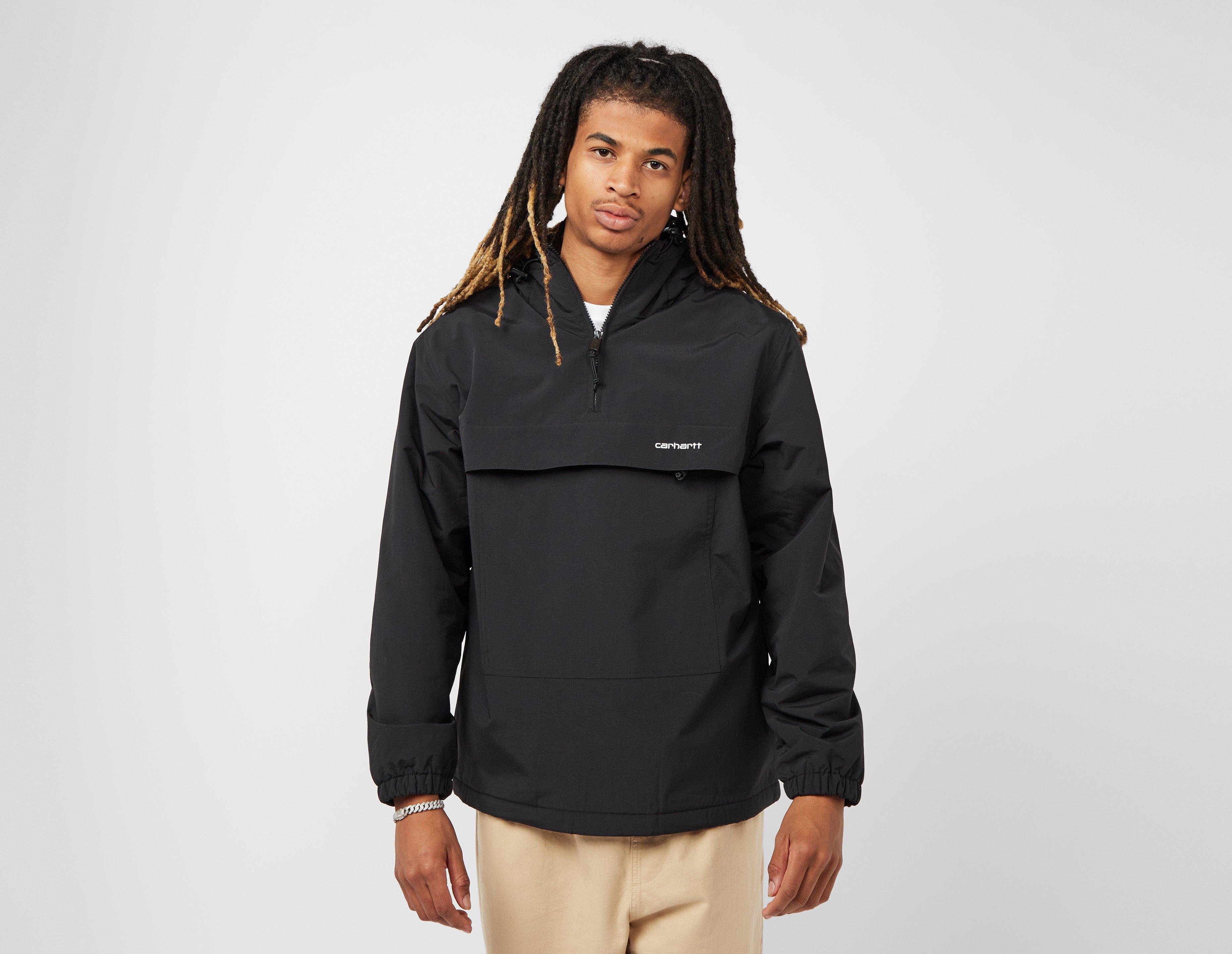 Black Carhartt WIP Windbreaker Pullover Jacket