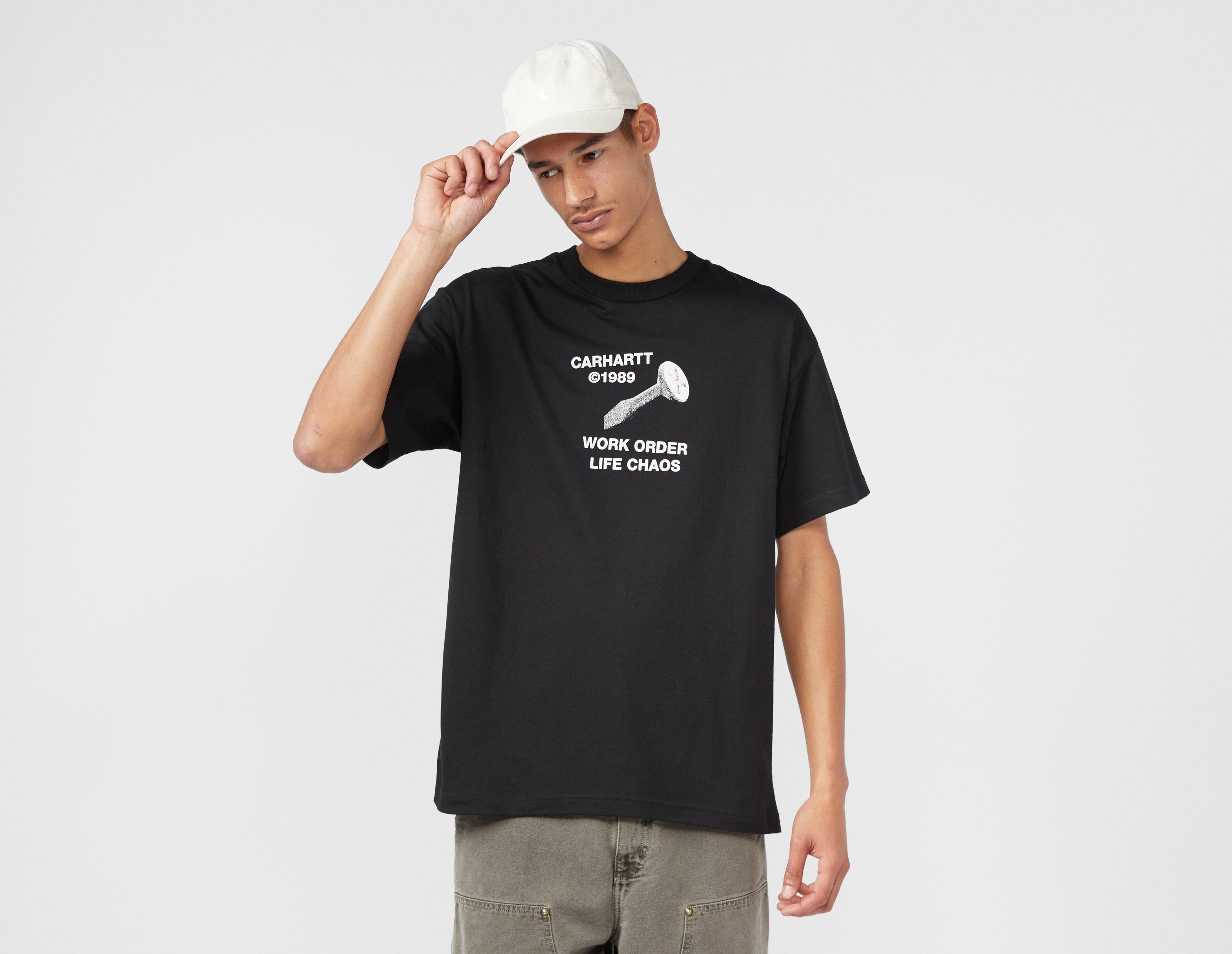 jil sander slim fit crew neck t shirt item | Black Carhartt WIP