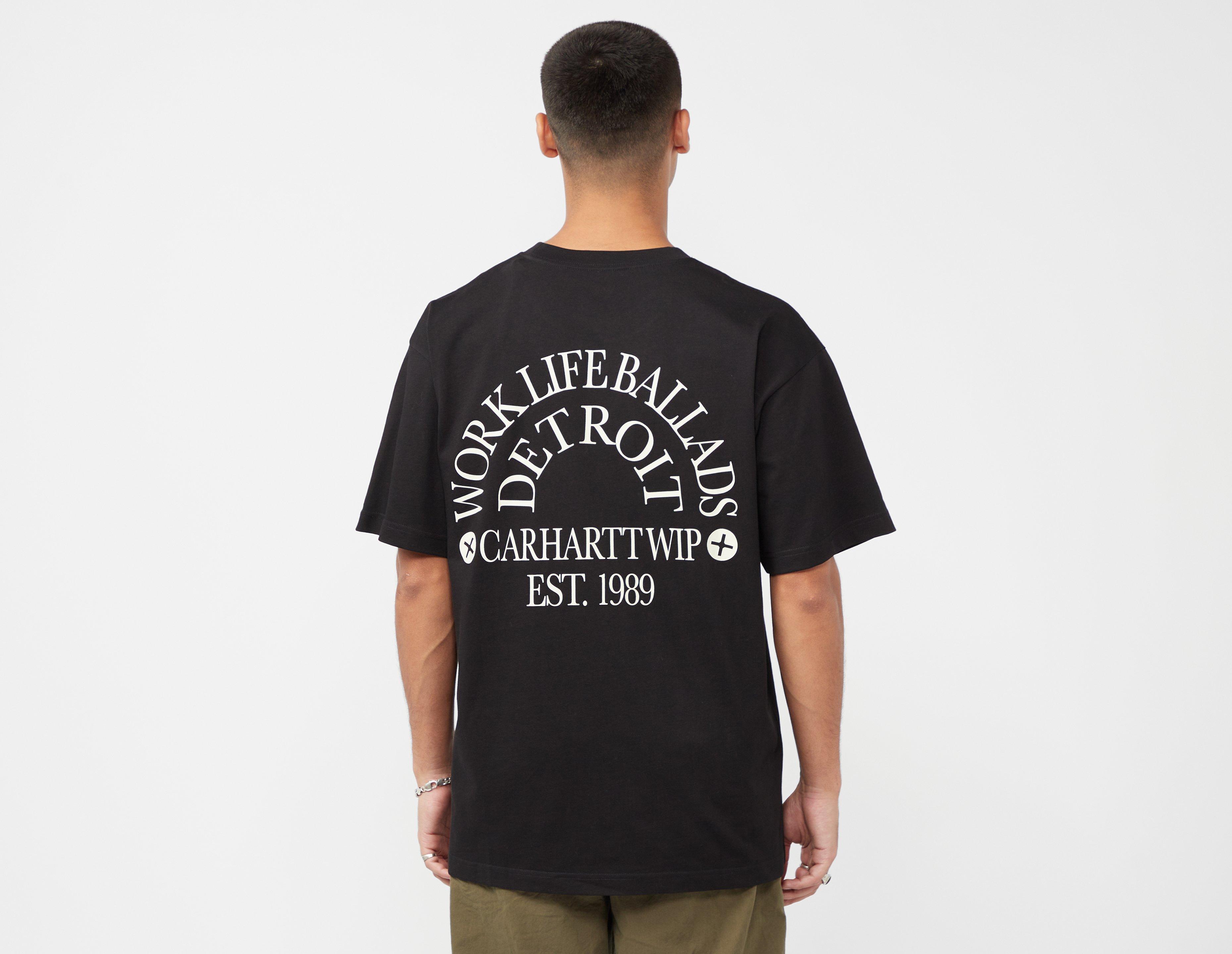 Black Carhartt WIP Work Varsity T-Shirt | size?