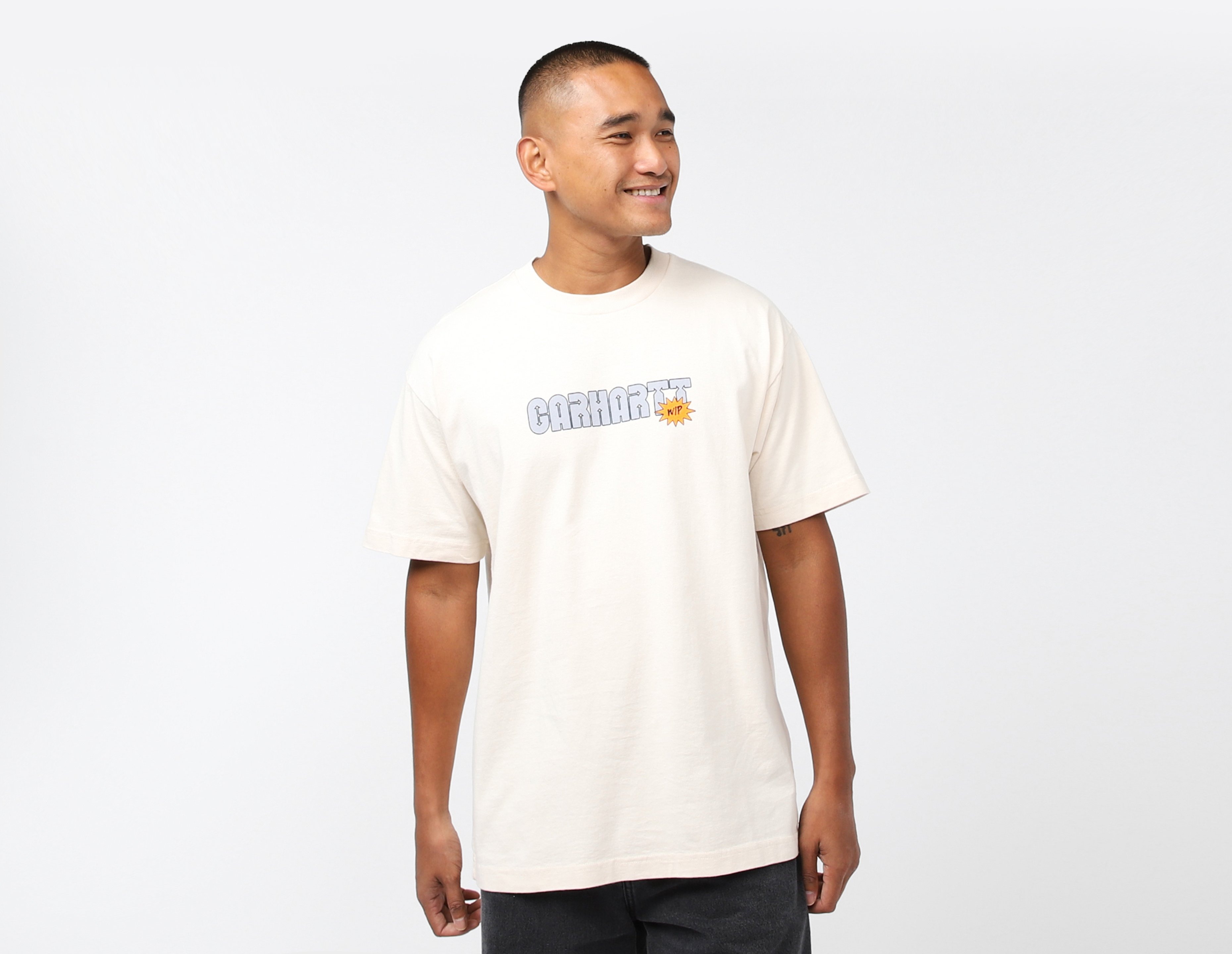 Brown Carhartt WIP Arrow Script T-Shirt | size?
