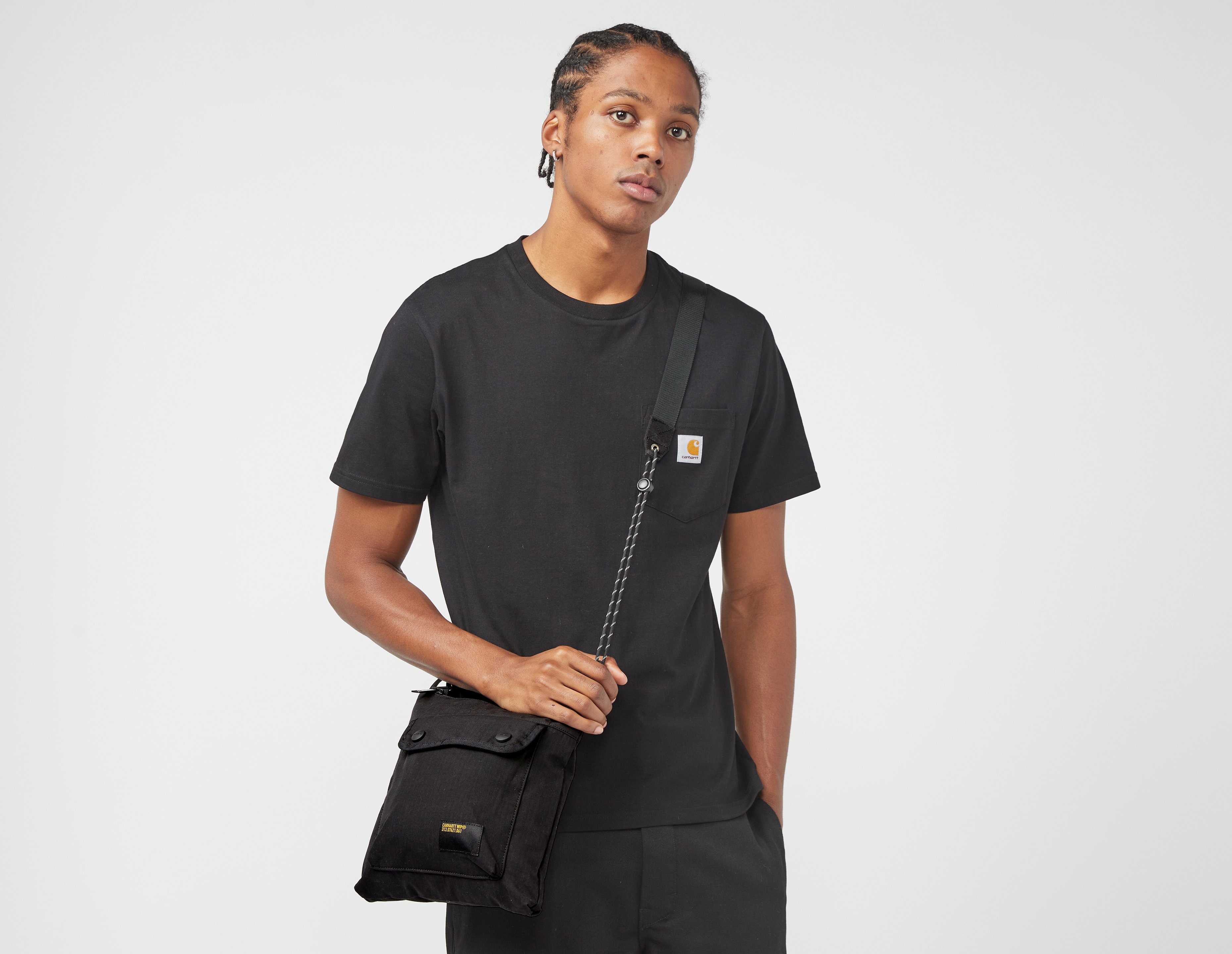 Black Carhartt WIP Haste Strap Gold Bag, Healthdesign?