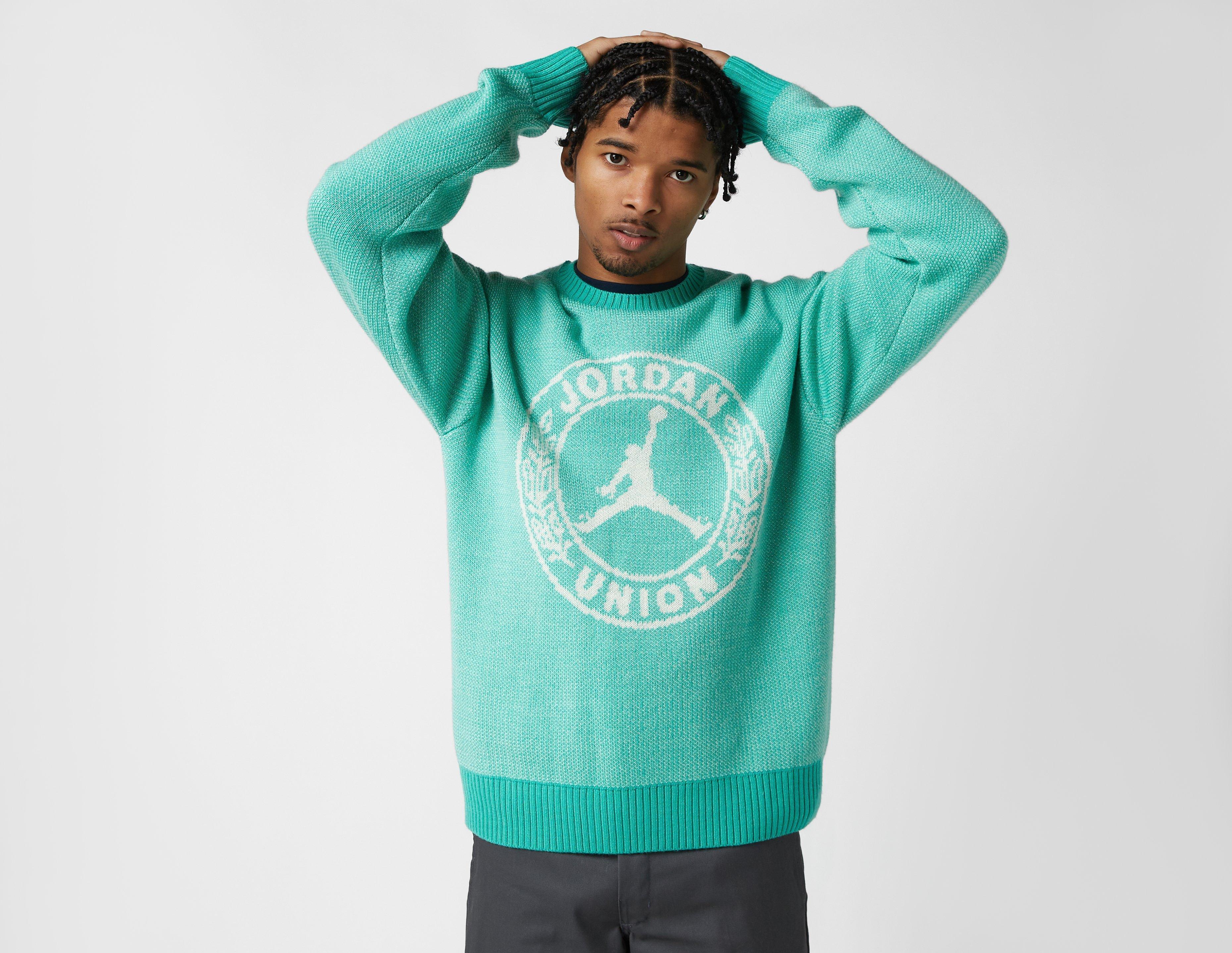 Healthdesign? | Green Jordan x Union Crewneck Sweatshirt