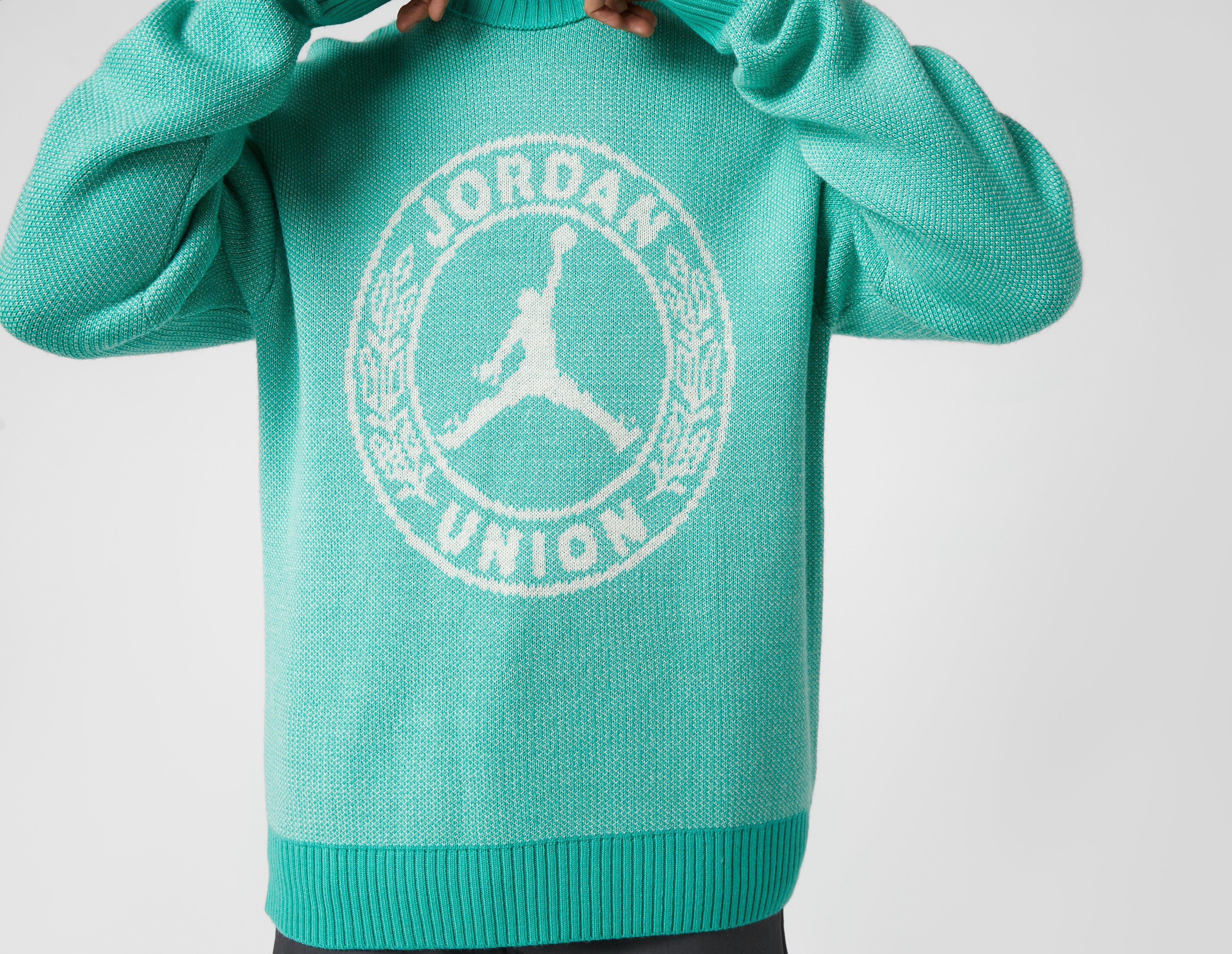 Healthdesign? | Green Jordan x Union Crewneck Sweatshirt