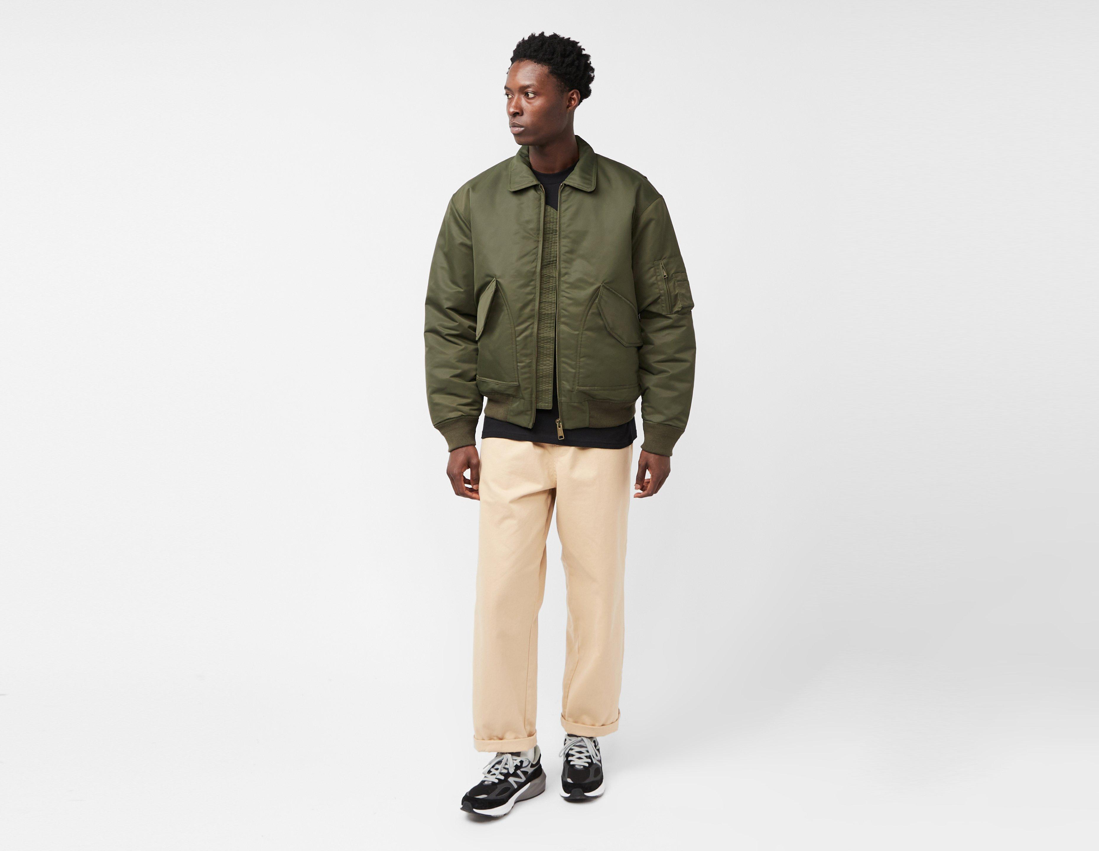 Green Carhartt WIP Olten Bomber Jacket, CANADA GOOSE MINDEN HOODED JACKET