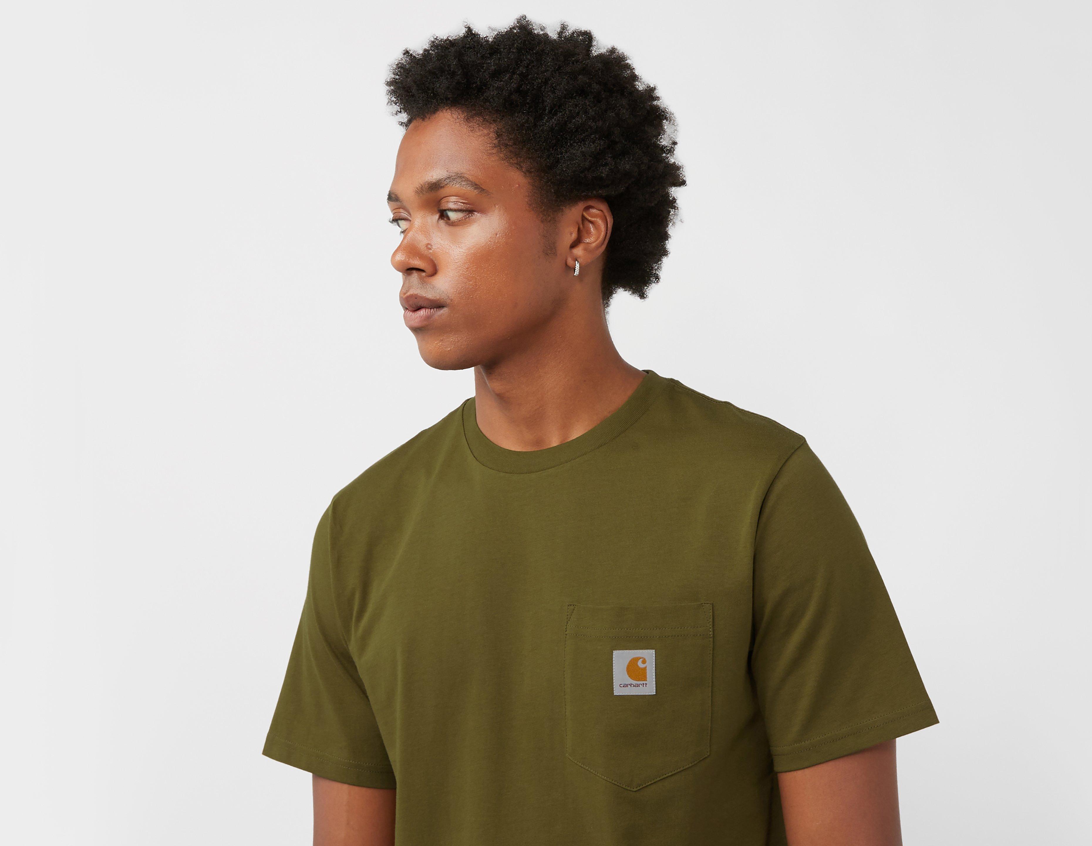 Carhartt WIP POCKET - Basic T-shirt - cypress/olive 